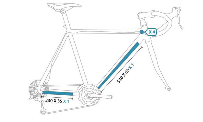 KIT CLEARPROTECT DI PROTEZIONE INVISIBILE PER HARDTAIL SHINY