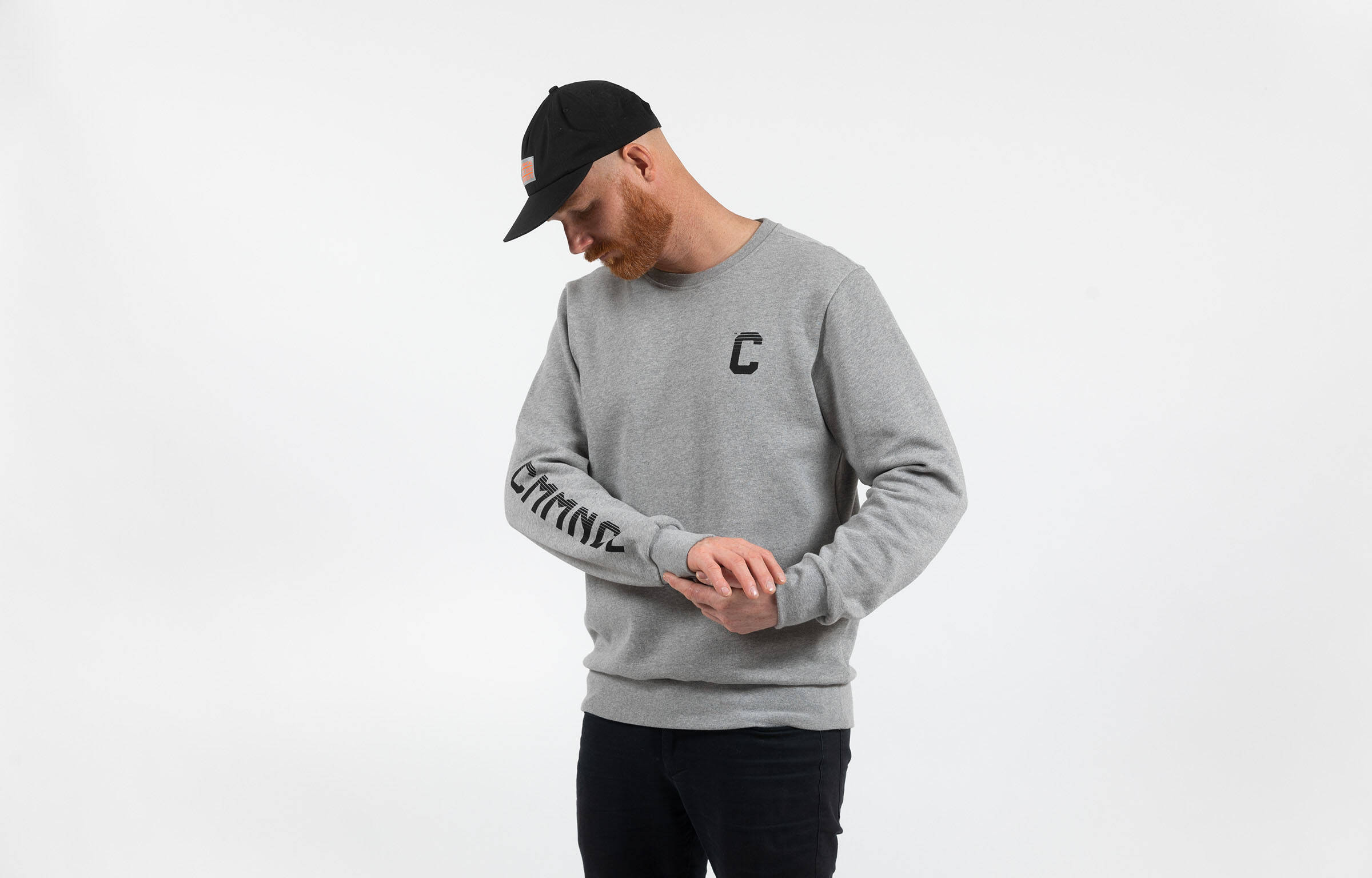 SUDADERA CREWNECK CMMNCL GREY image cover number 0