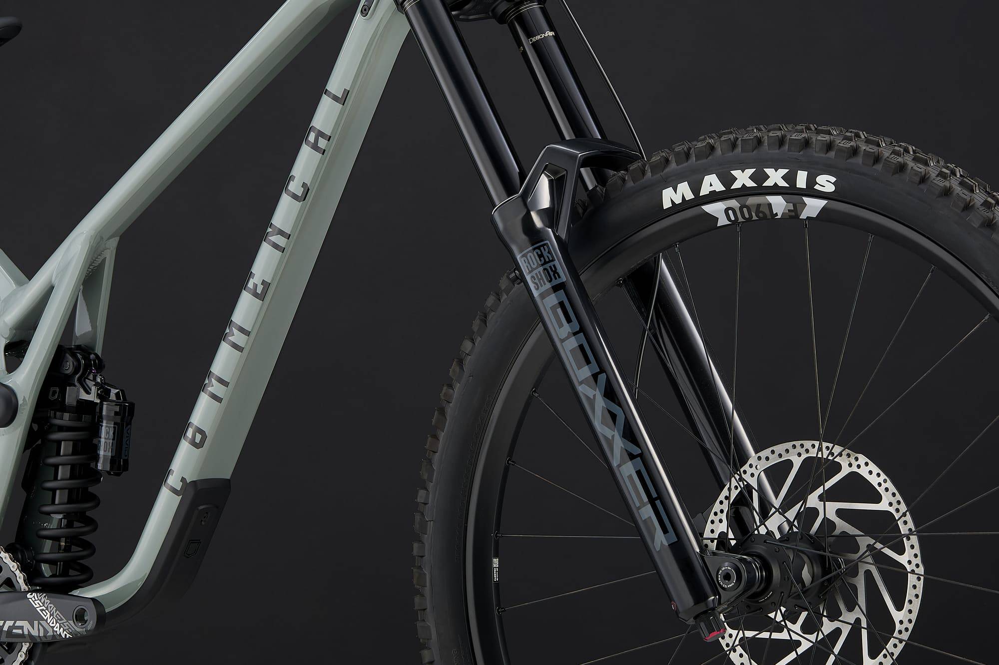 COMMENCAL SUPREME DH V5 RIDE PYRITE GREY 2026 image large number 6