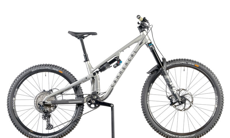 COMMENCAL META SX V5 ESSENTIAL SILVER - S (23131501)