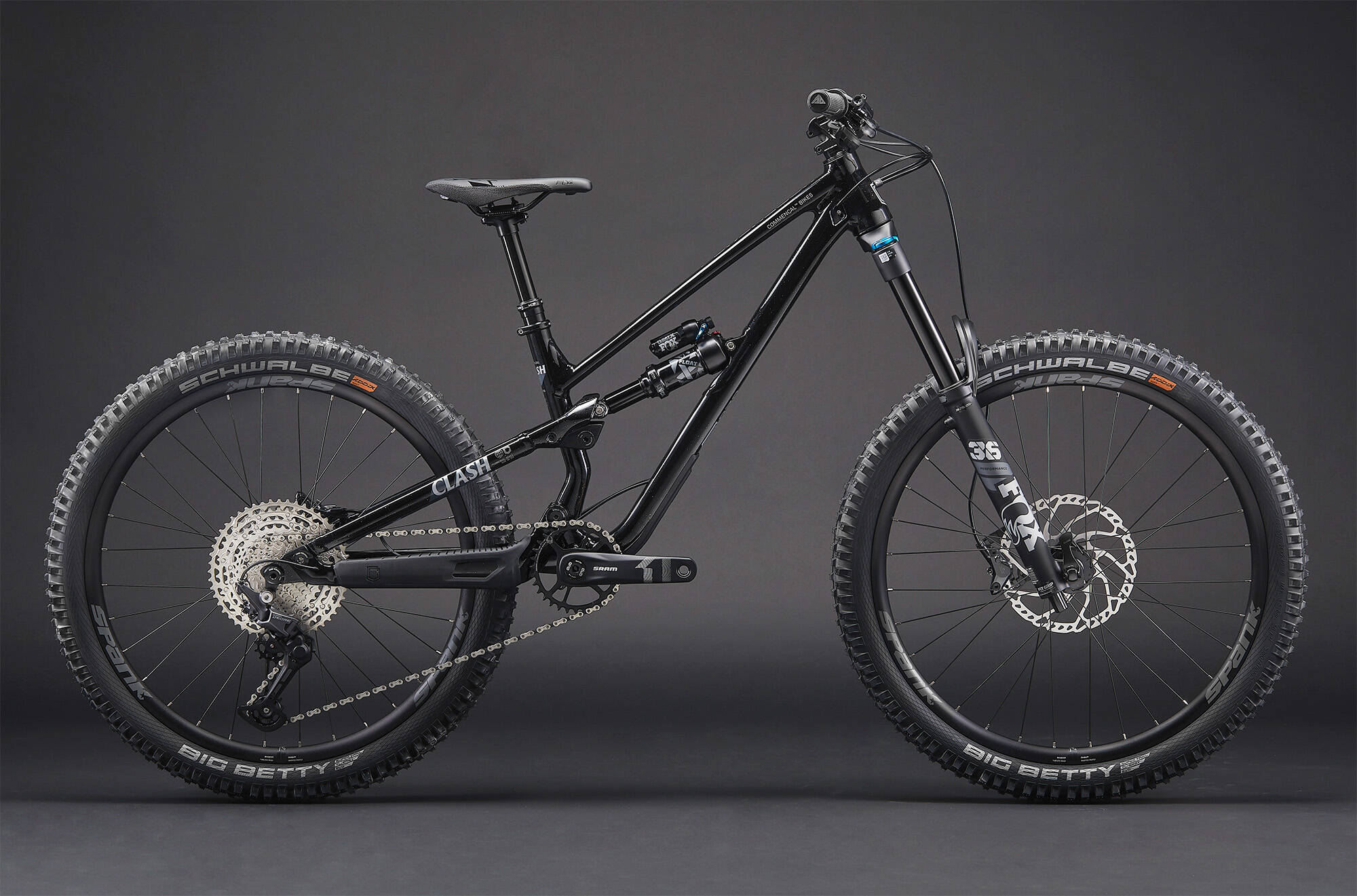 COMMENCAL CLASH JR V2 GLITTERY BLACK image large number 0