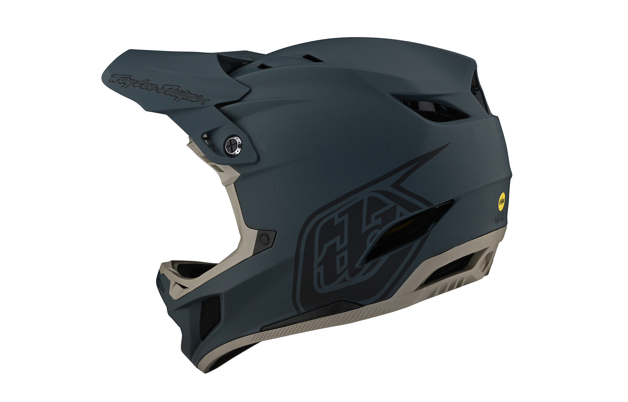 COMMENCAL | TROY LEE DESIGNS D4 COMPOSITE HELMET - STEALTH GREY