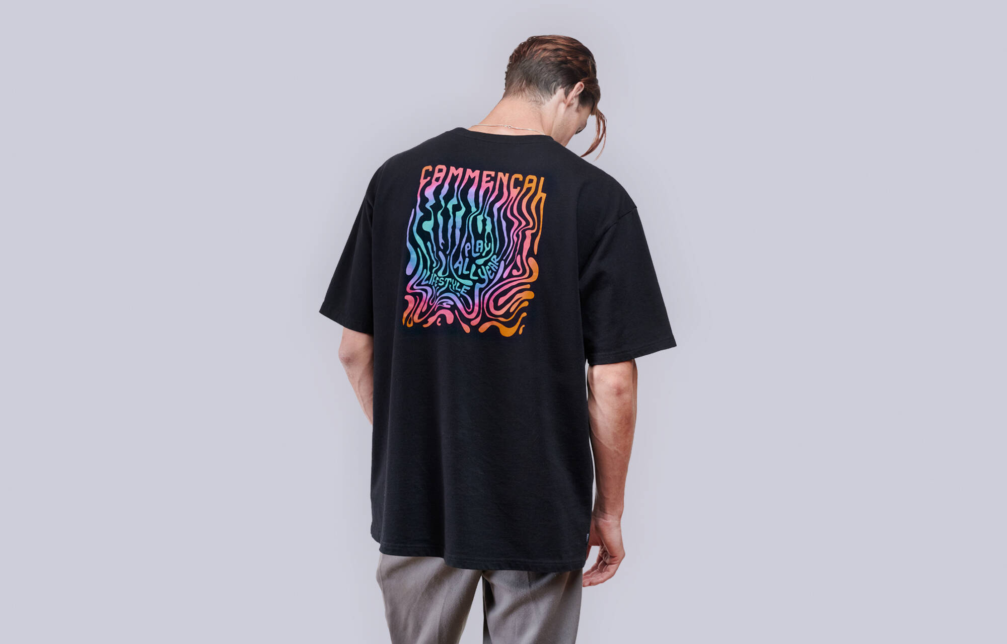 CAMISETA COMMENCAL LOOSE FIT PSYCHEDELIC BLACK image cover number 0