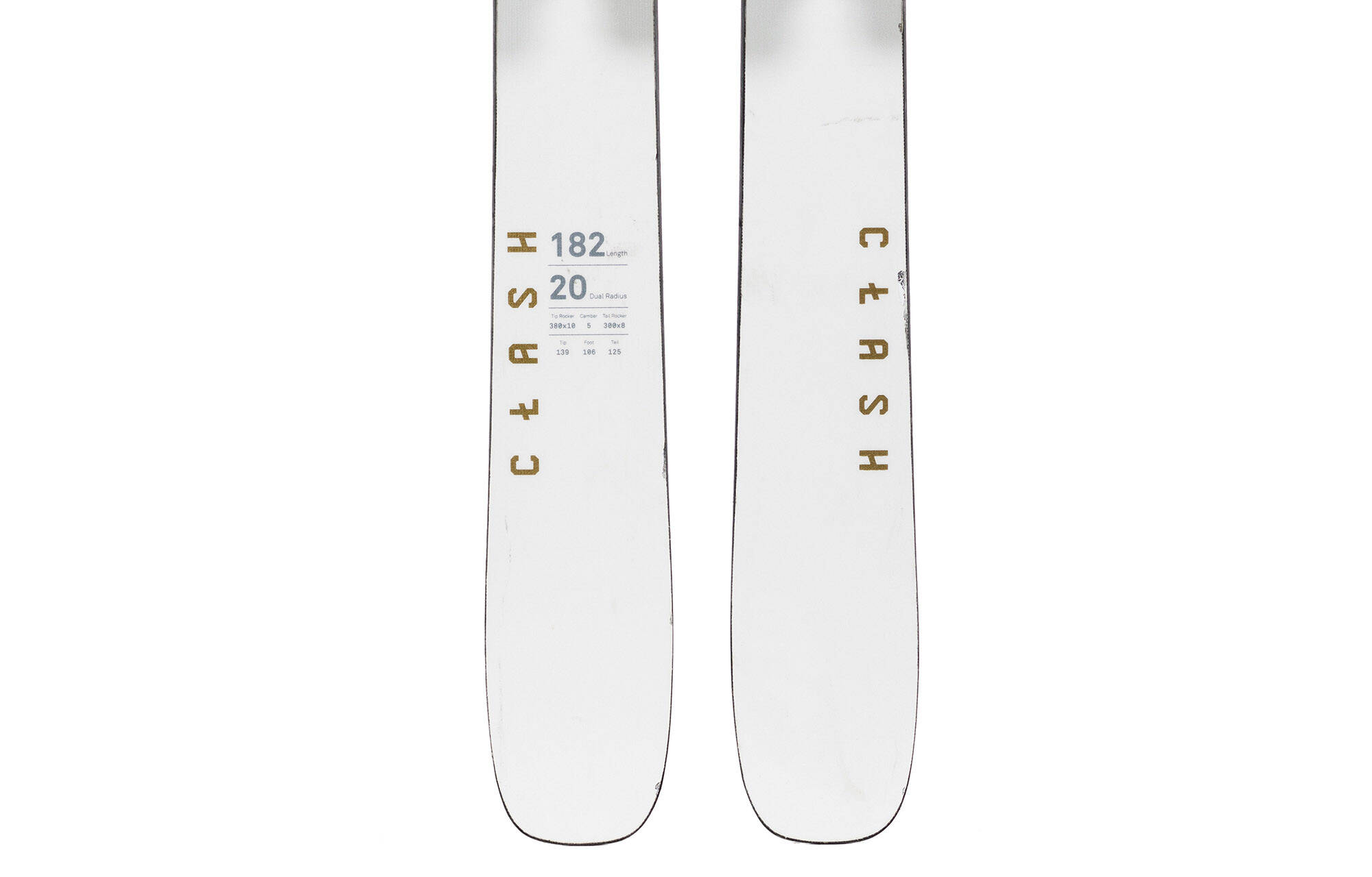 COMMENCAL CLASH SKIS WHITE 182 image large number 0