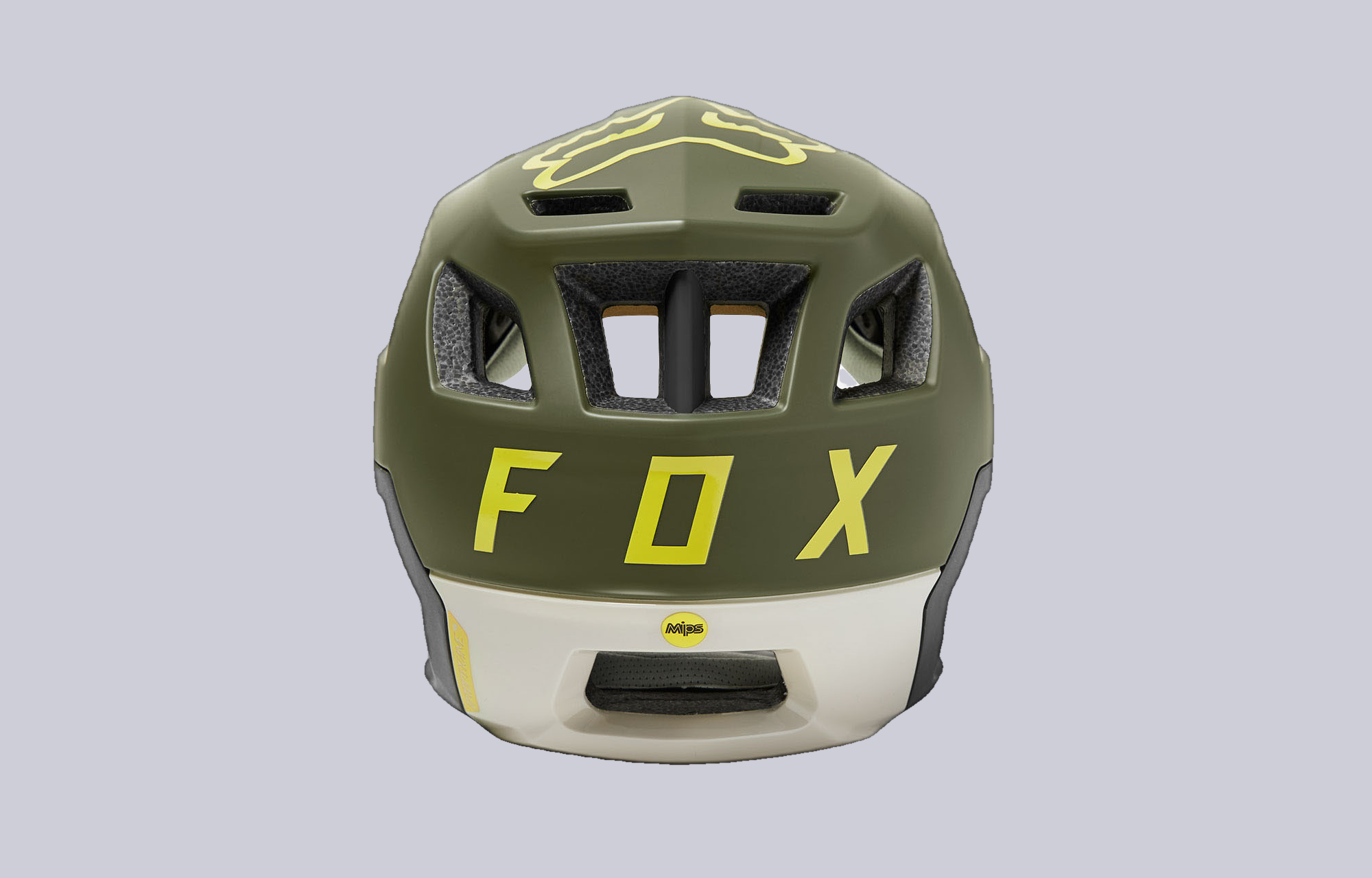 FOX DROPFRAME PRO HELM OLIVE GREEN image large number 2