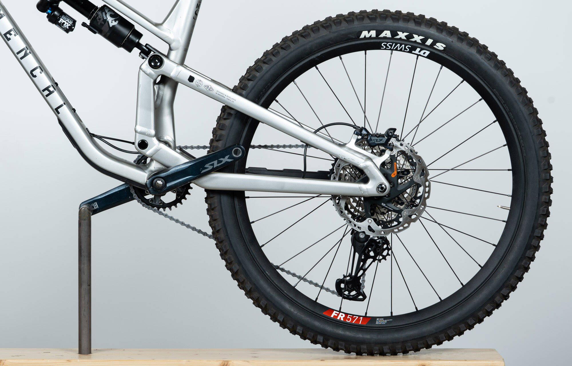 COMMENCAL META SX V5 ESSENTIAL SILVER - L (23131503) image large number 5