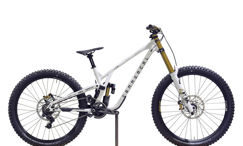 COMMENCAL SUPREME DH V5 SIGNATURE LTD PURE WHITE [COMMENCAL TEAM] - L (23151002)