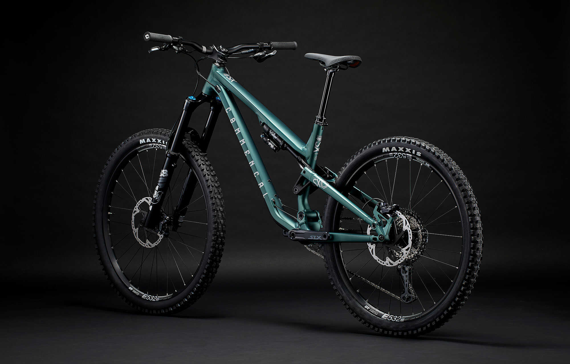 COMMENCAL META SX V4 ESSENTIAL METALLIC GREEN image large number 2