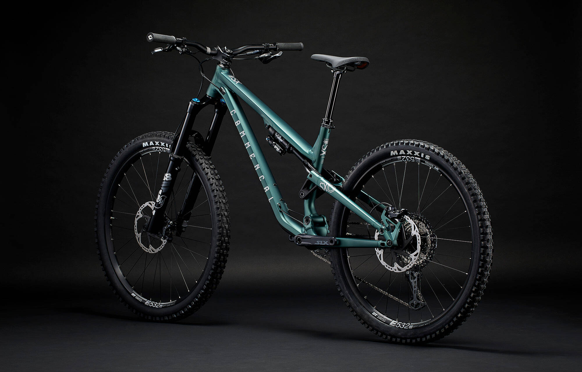 COMMENCAL META SX V4 ESSENTIAL METALLIC GREEN image large number 2