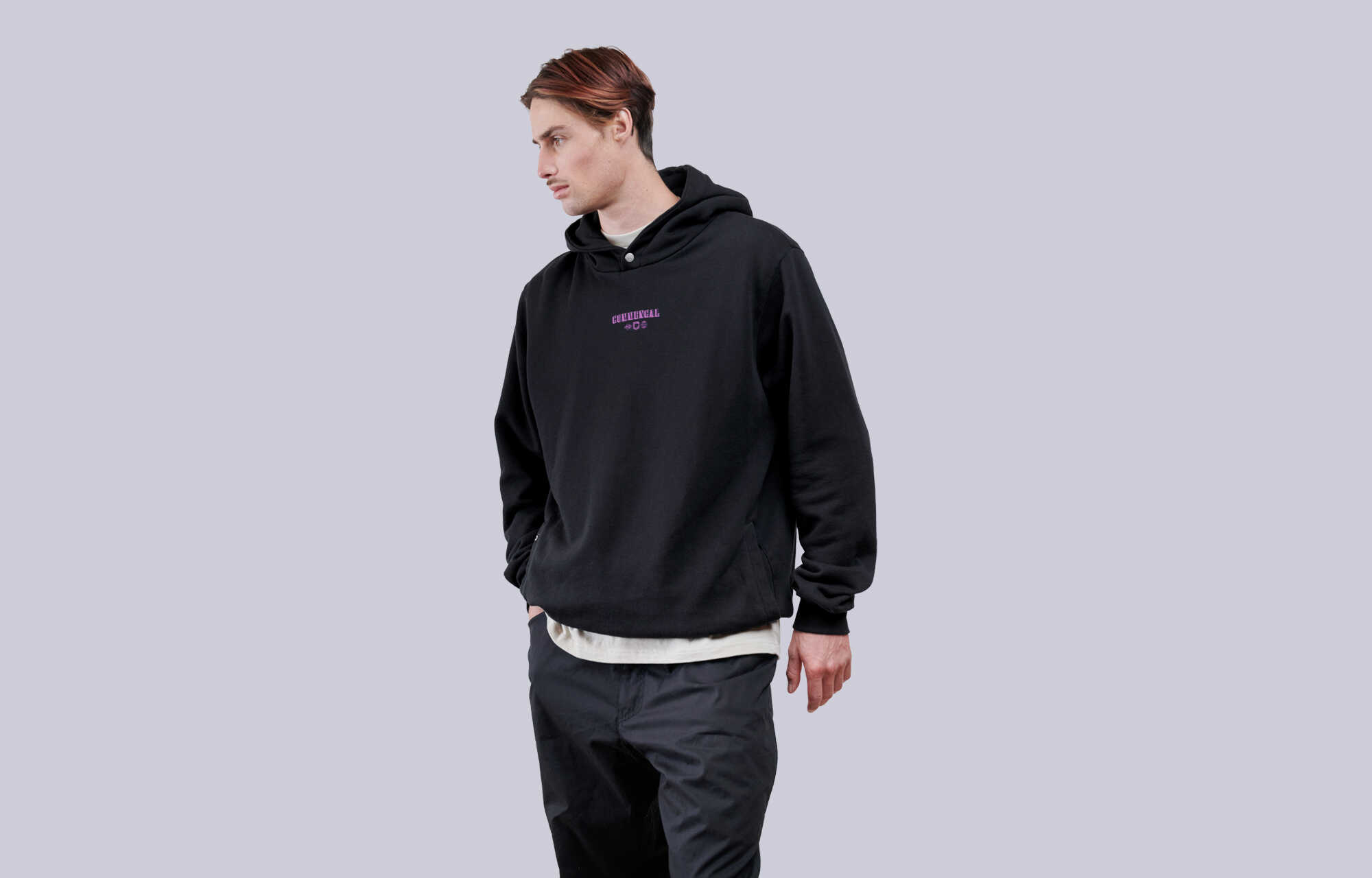 COMMENCAL CIRCLE HOODIE BLACK image large number 0