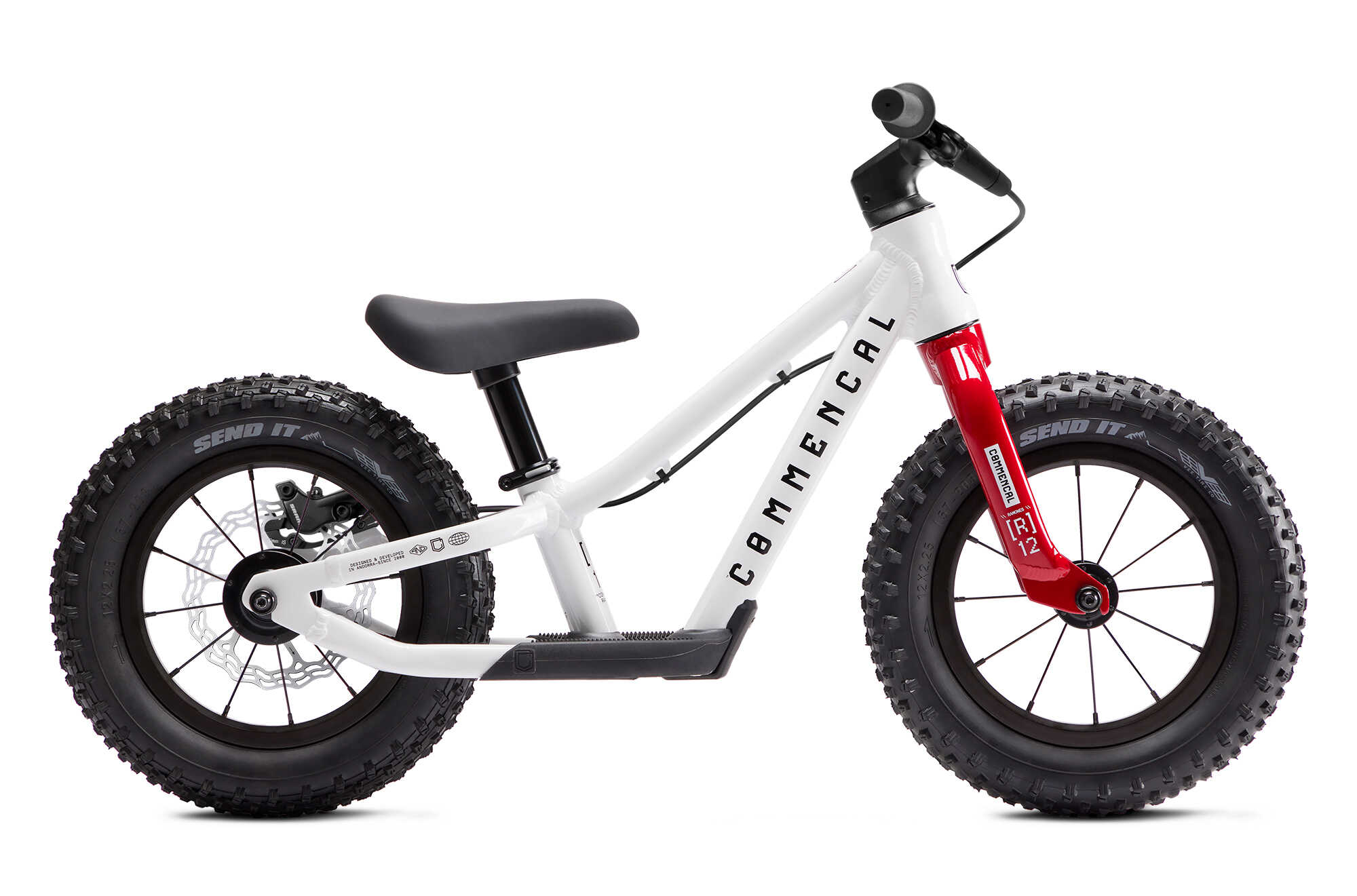 COMMENCAL RAMONES 12 PUSH BIKE WHITE 2026 + KIT DE FRENO TRASERO image number null