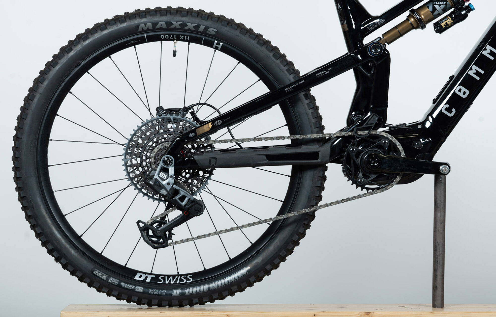 COMMENCAL META POWER SX AVINOX SIGNATURE PURE BLACK - L (25180703) 92 km image large number 0