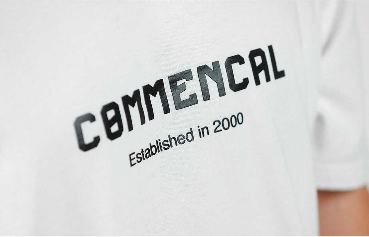 COMMENCAL CORPORATE T-SHIRT WHITE image large number 3
