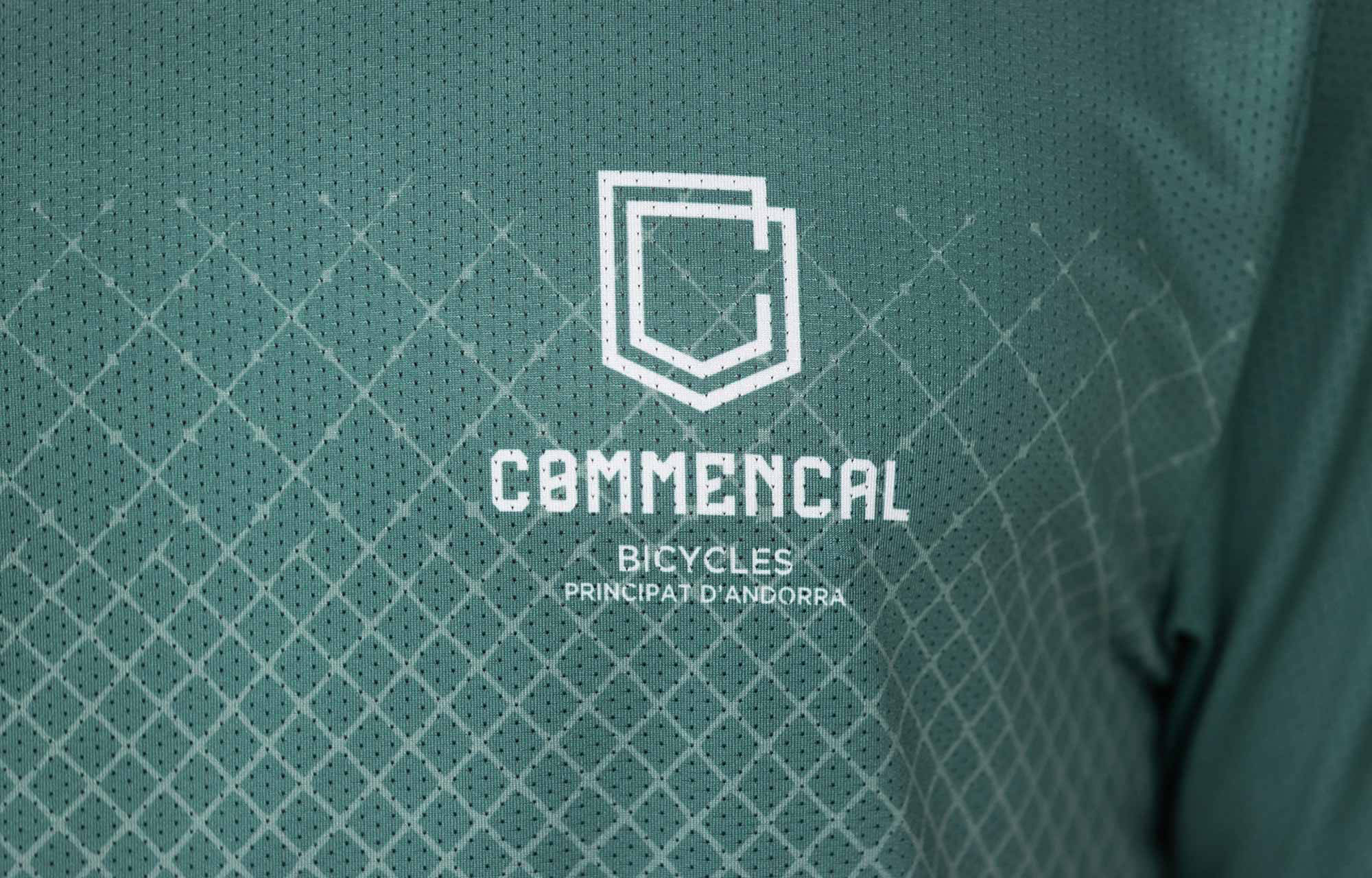 JERSEY MANGAS CORTAS COMMENCAL GREEN image large number 3