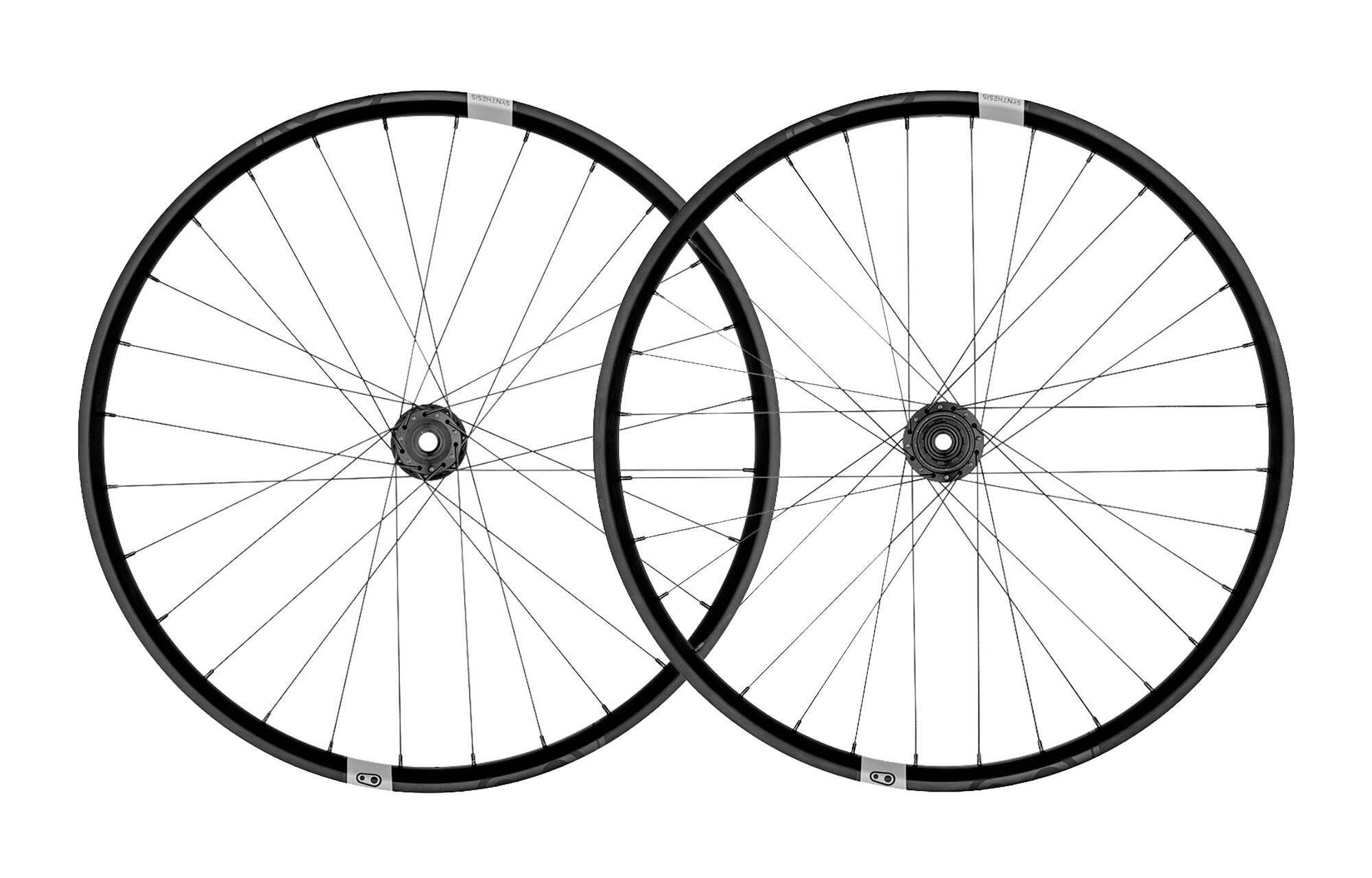 PAIRE DE ROUES CRANKBROTHERS SYNT END 15X110/12X148 27.5" MICROSPLINE image cover number 0