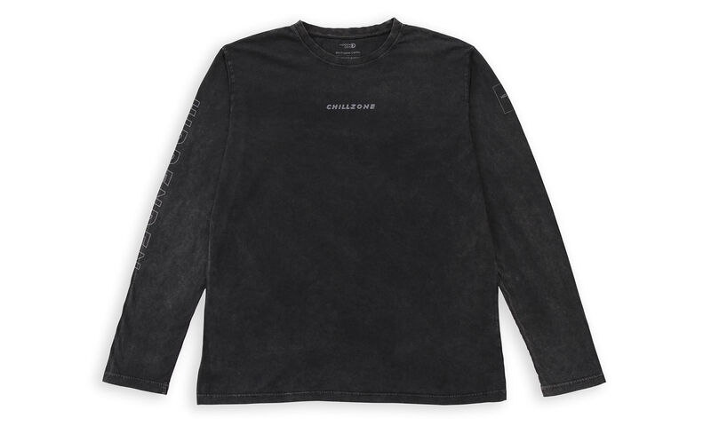 HIDDEN-DEN LONG SLEEVE T-SHIRT N°5 / CHILLZONE