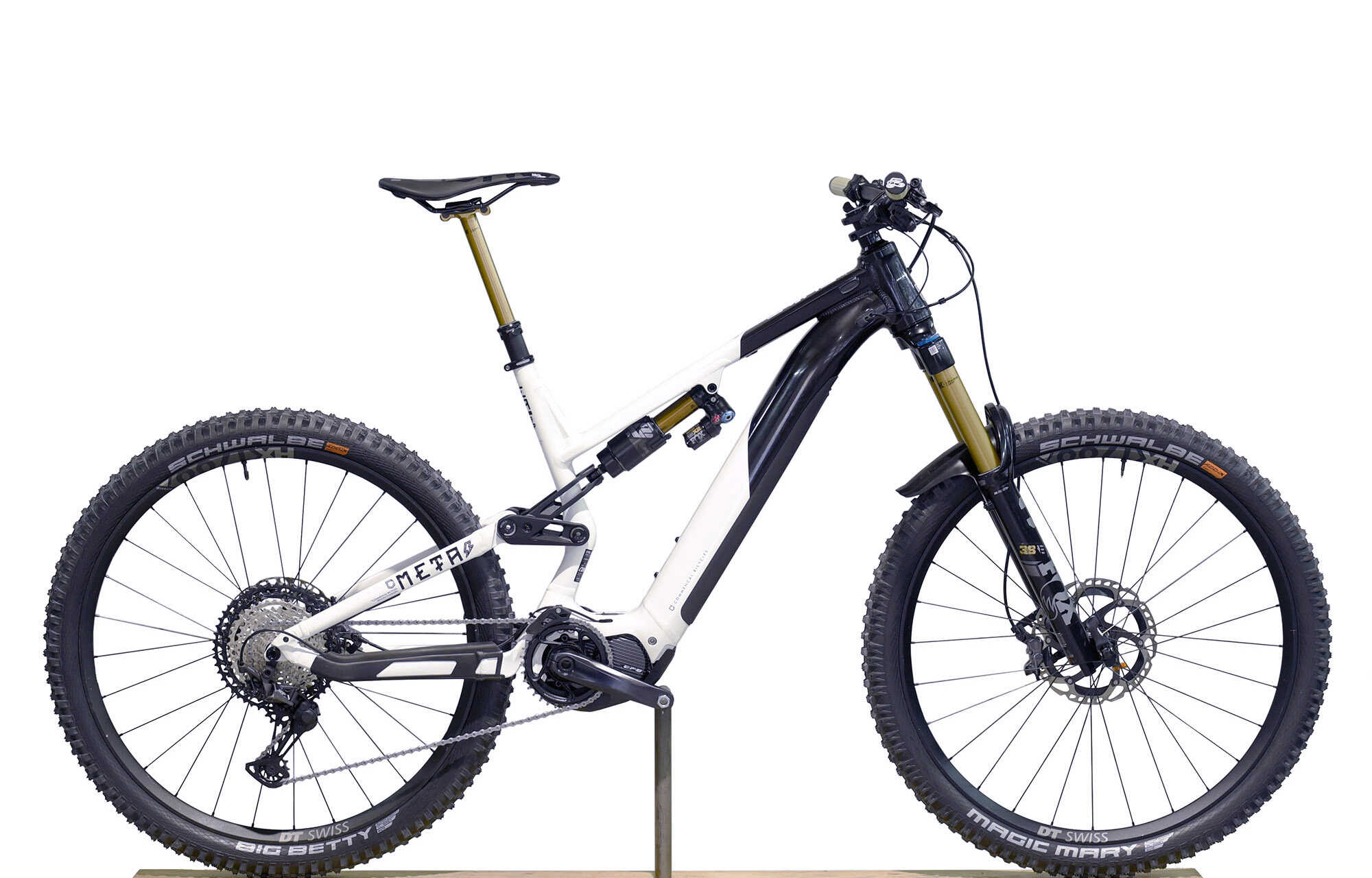 COMMENCAL META POWER AM SHIMANO SIGNATURE BLACK & WHITE - L (21180703) 1628 km image number null