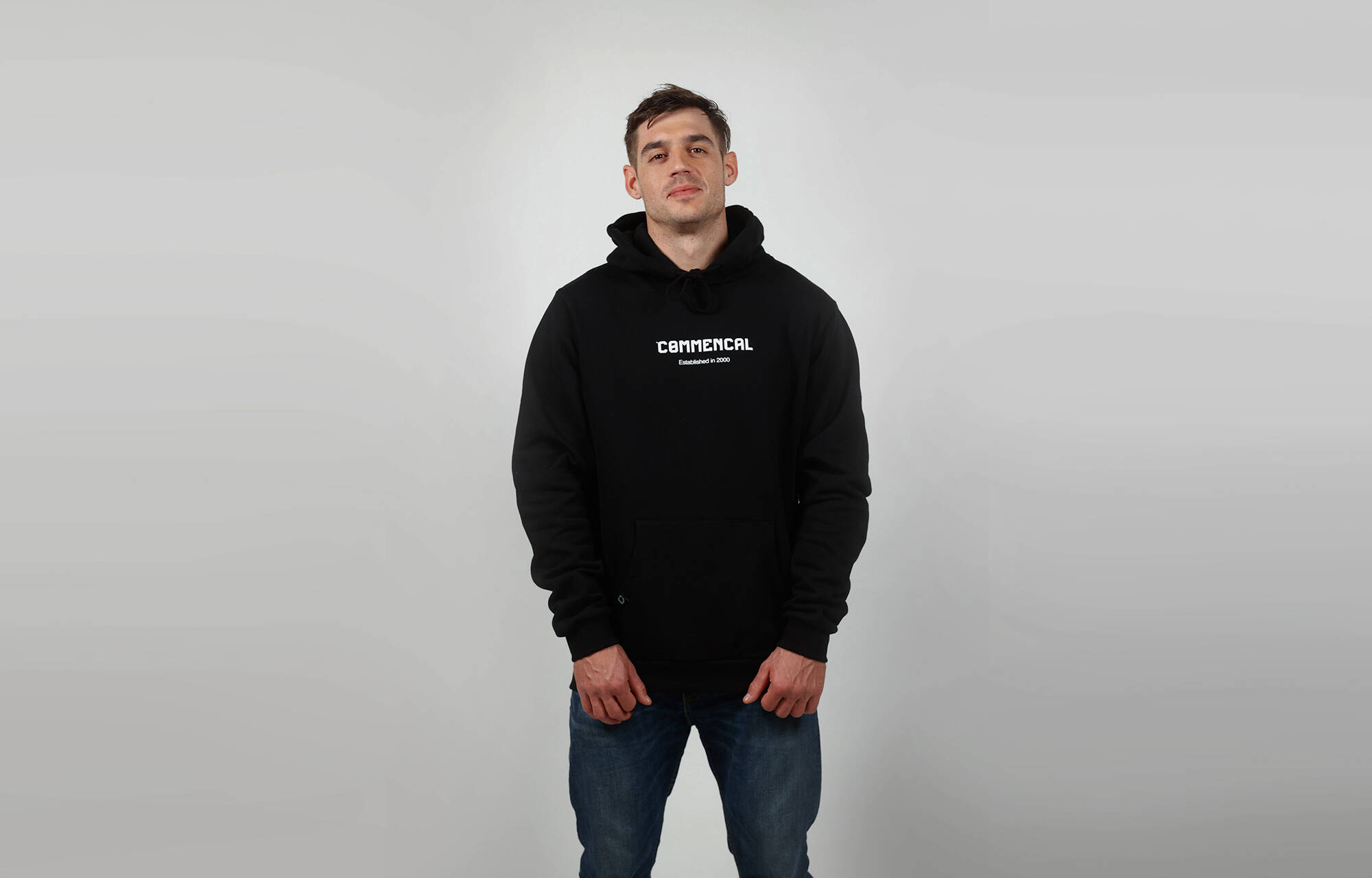 SUDADERA COMMENCAL CORPORATE BLACK image cover number 0