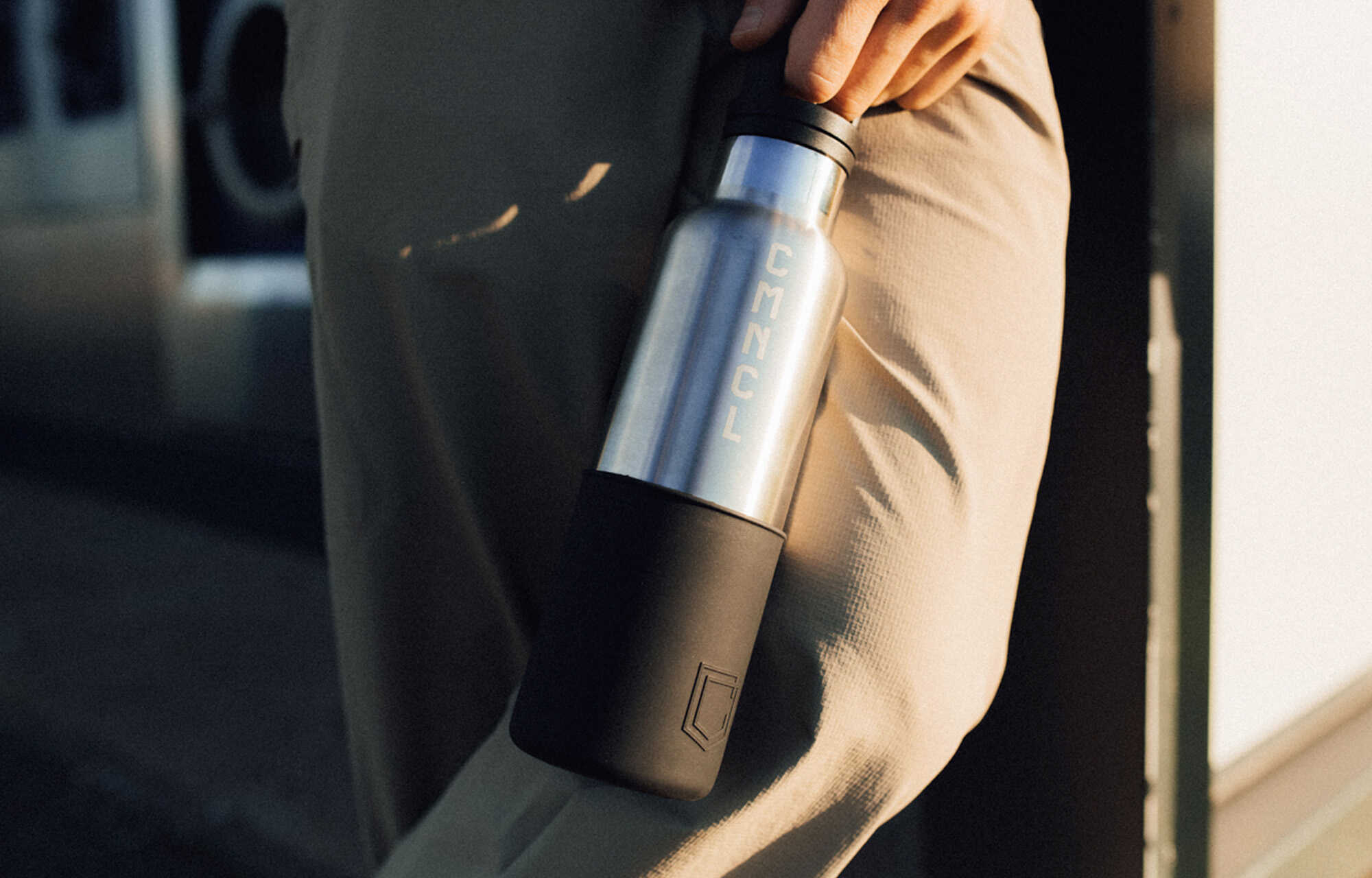 BOTTIGLIA THERMOS COMMENCAL SILVER image large number 3