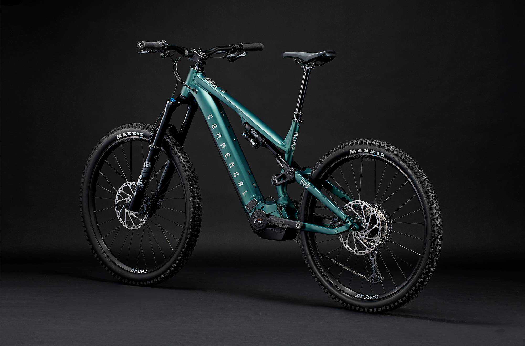 COMMENCAL META POWER SX BOSCH ESSENTIAL METALLIC GREEN image large number 2