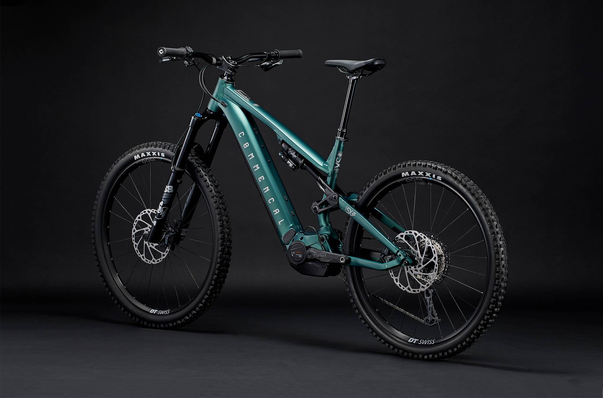 COMMENCAL META POWER SX BOSCH ESSENTIAL METALLIC GREEN image large number 2