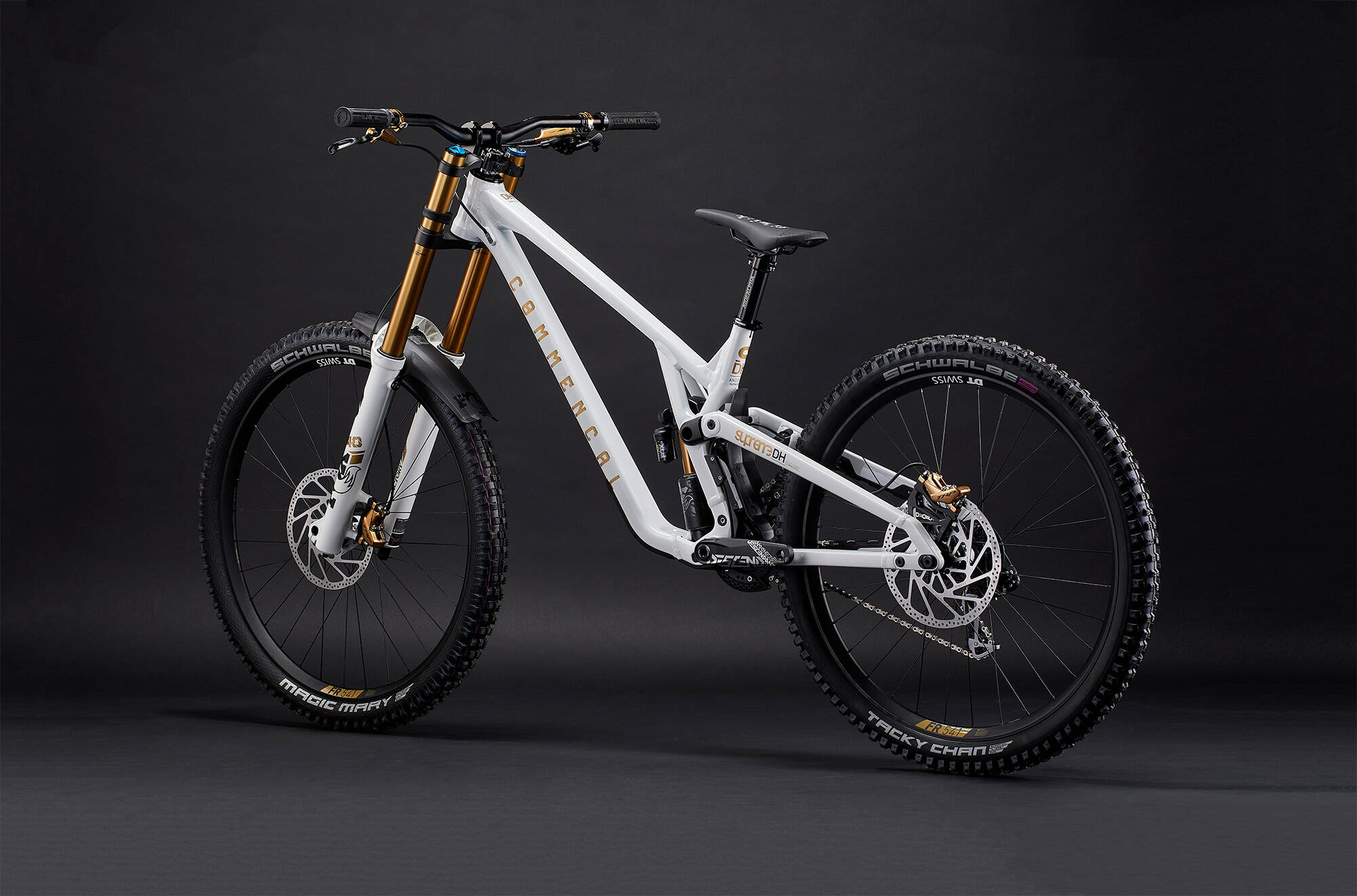 COMMENCAL SUPREME DH V5 SIGNATURE LTD PURE WHITE 2025 image large number 2