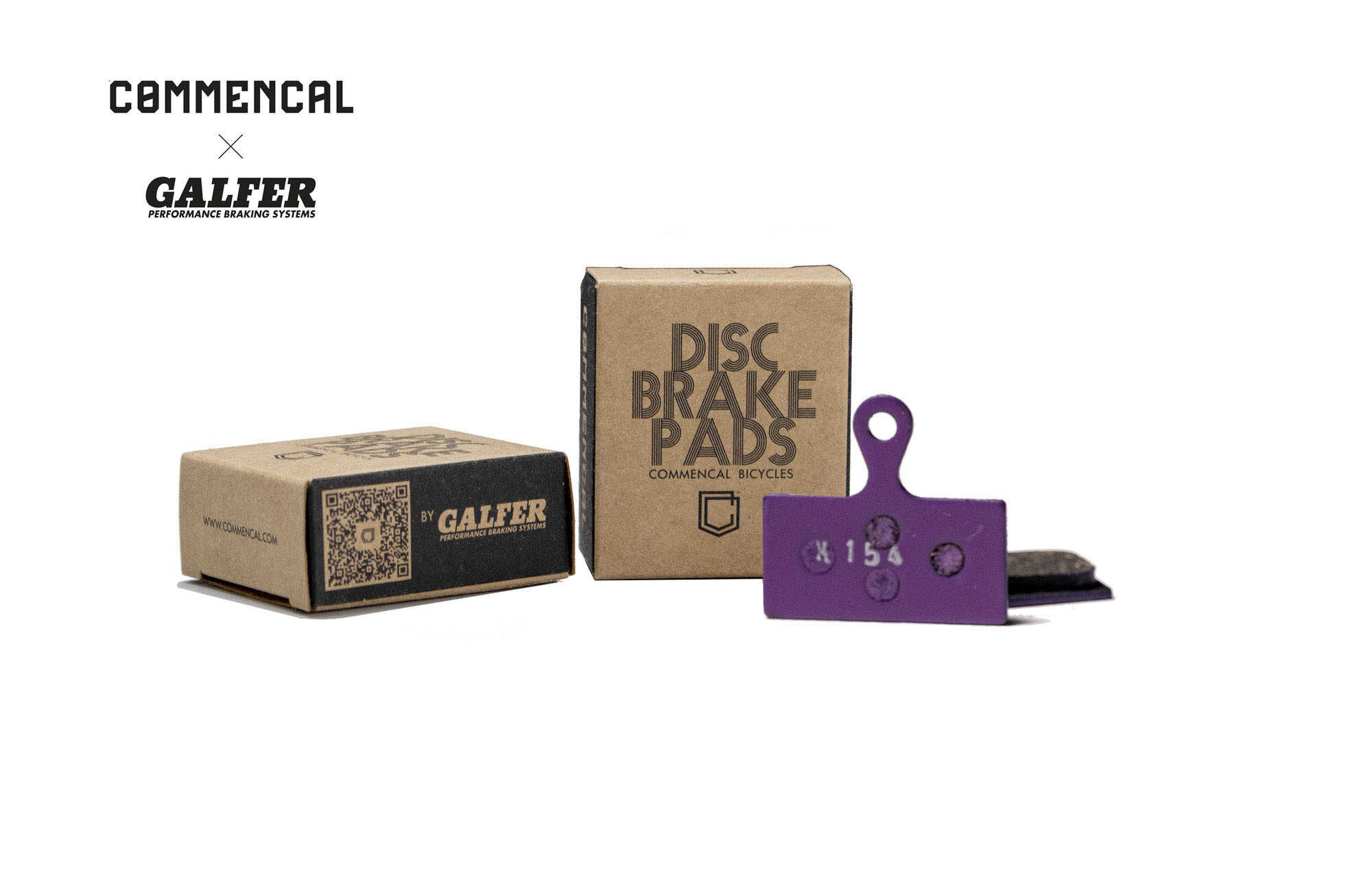 PASTILLAS DE FRENO GALFER X COMMENCAL RACE - SHIM XT M8100, SLX M675 image cover number 0