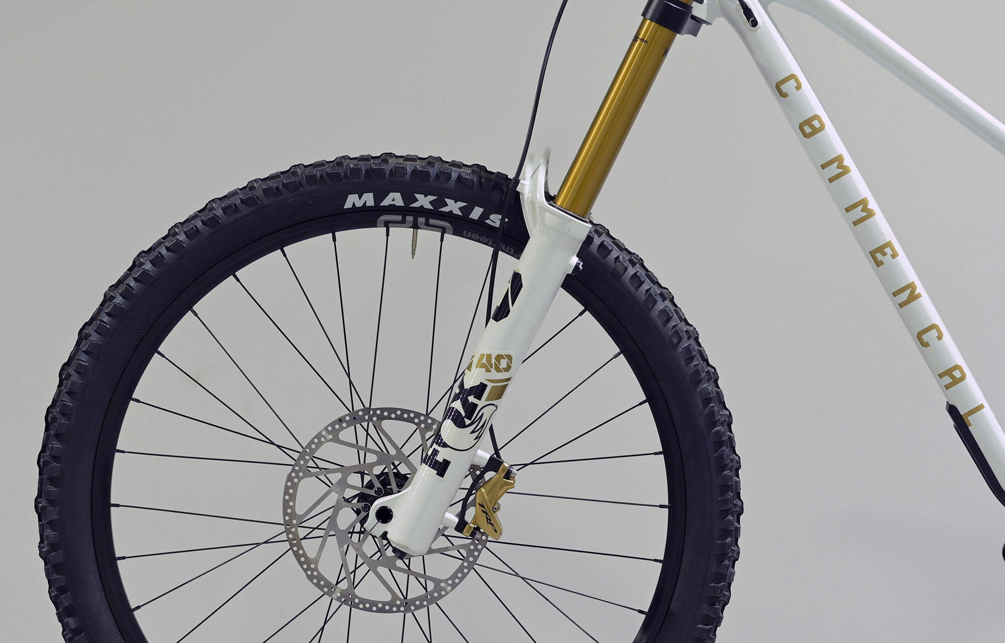 COMMENCAL SUPREME DH V5 SIGNATURE LTD PURE WHITE - M (23151002) image large number 4