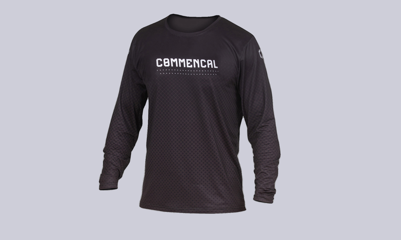 COMMENCAL JERSEY - LONG SLEEVE BLK