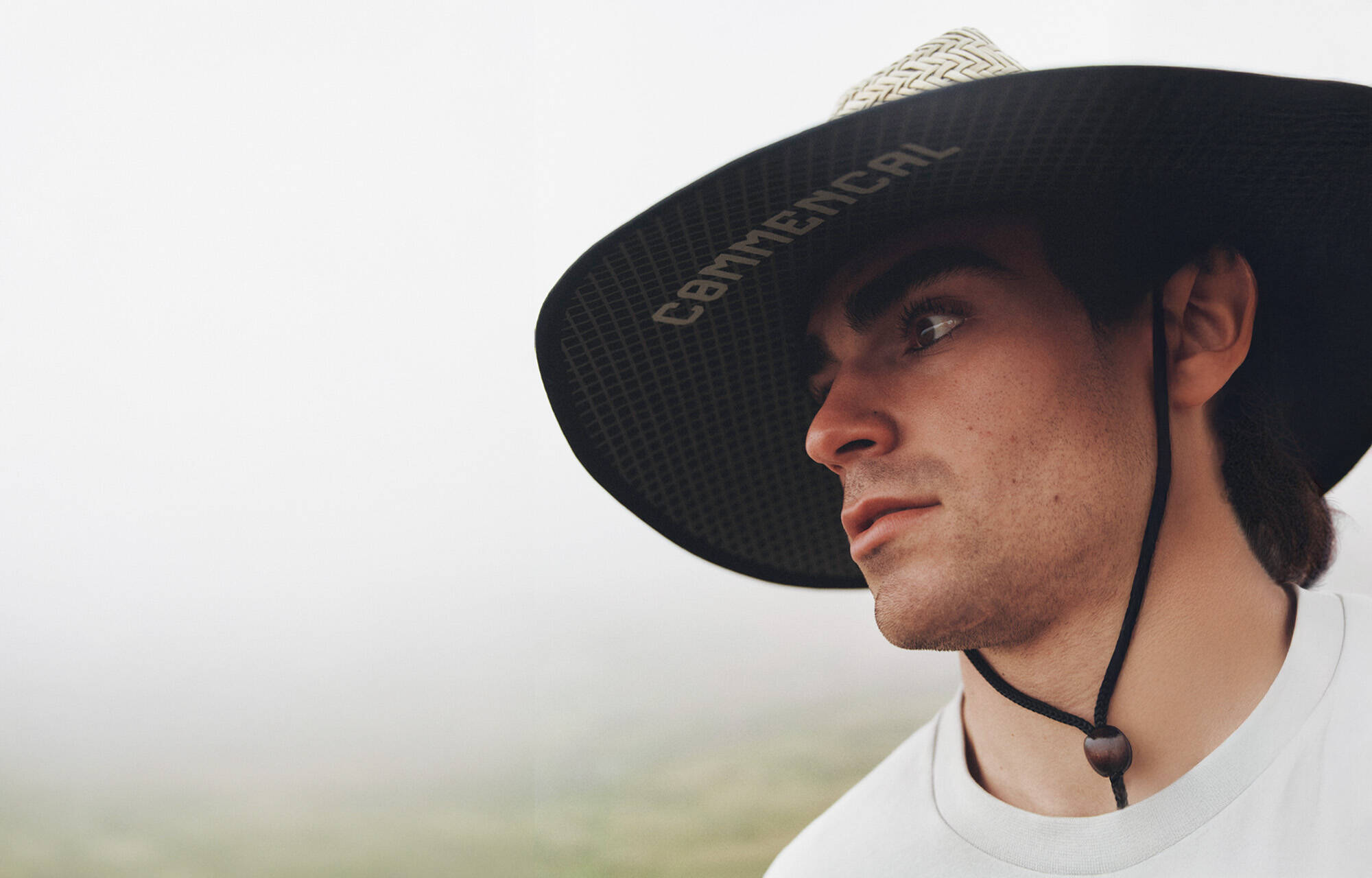 SOMBRERO DE PAJA COMMENCAL BLACK image large number 5