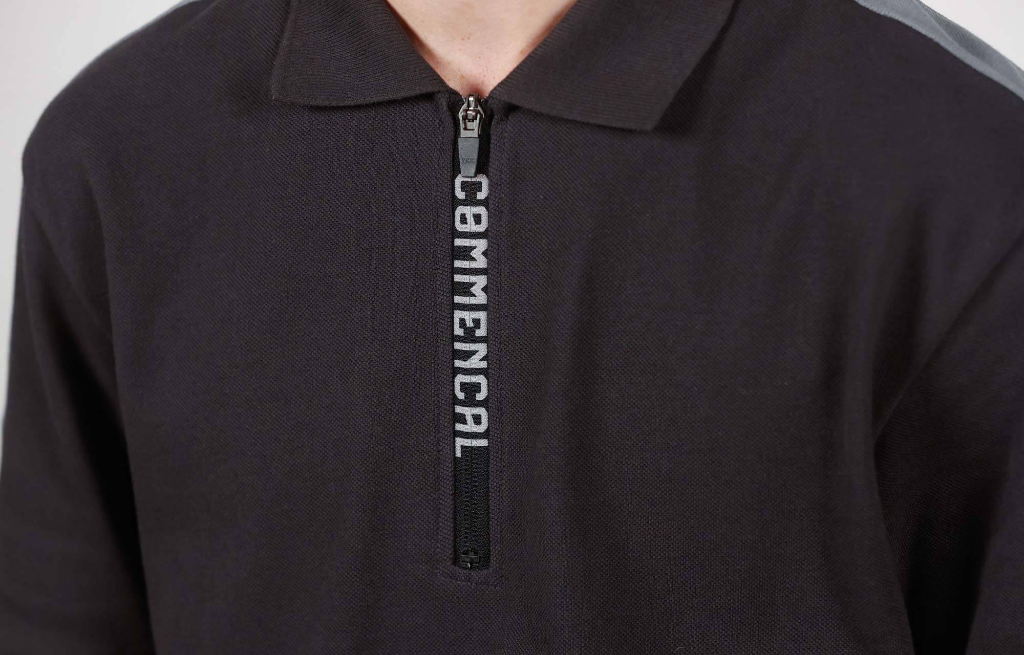 POLO MANGA CORTA COMMENCAL ANTHRACITE image large number 2