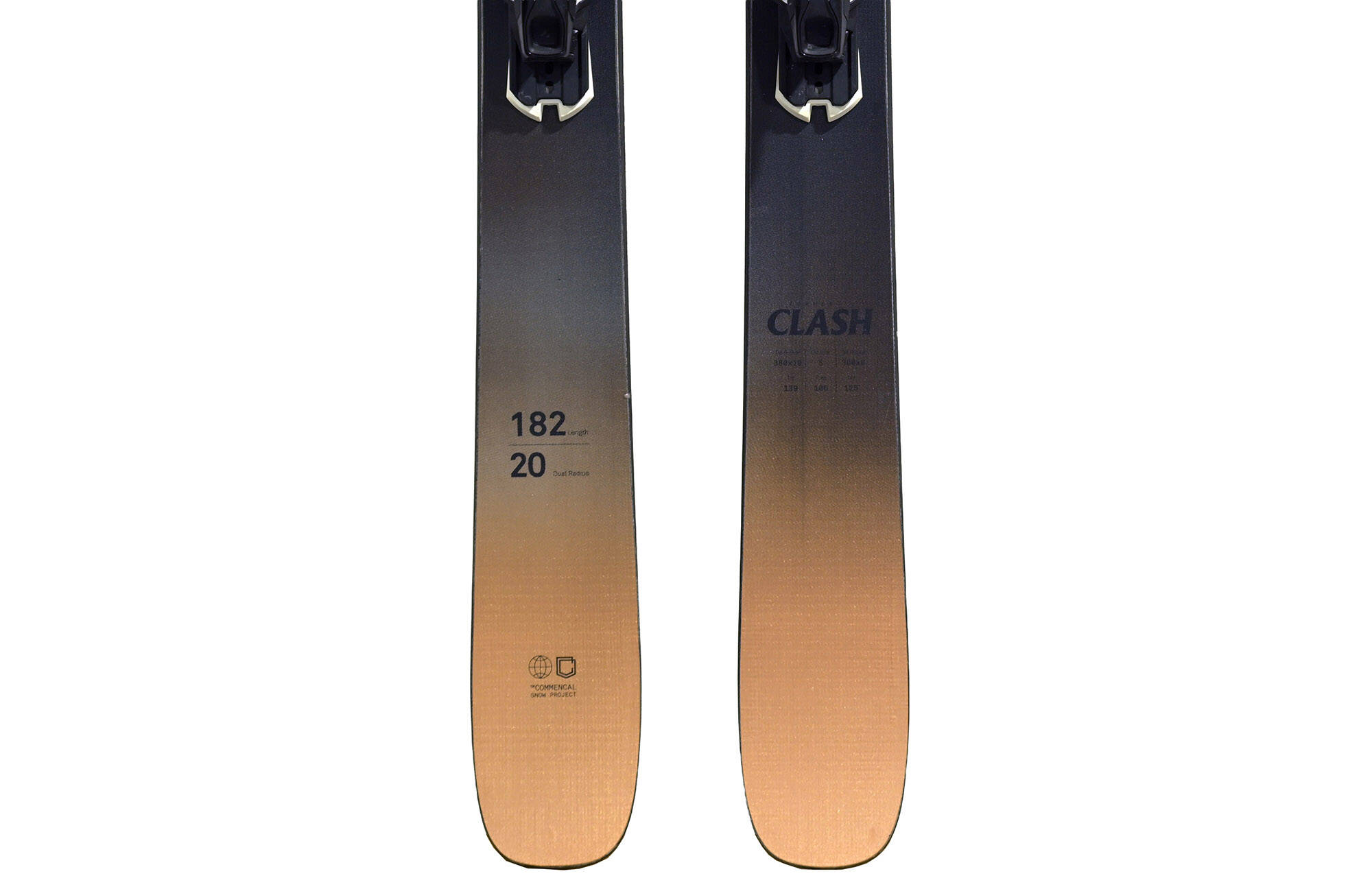 SKIS COMMENCAL CLASH 182 / FIX NR STRIVE R 13 GW (23440009) image large number 2