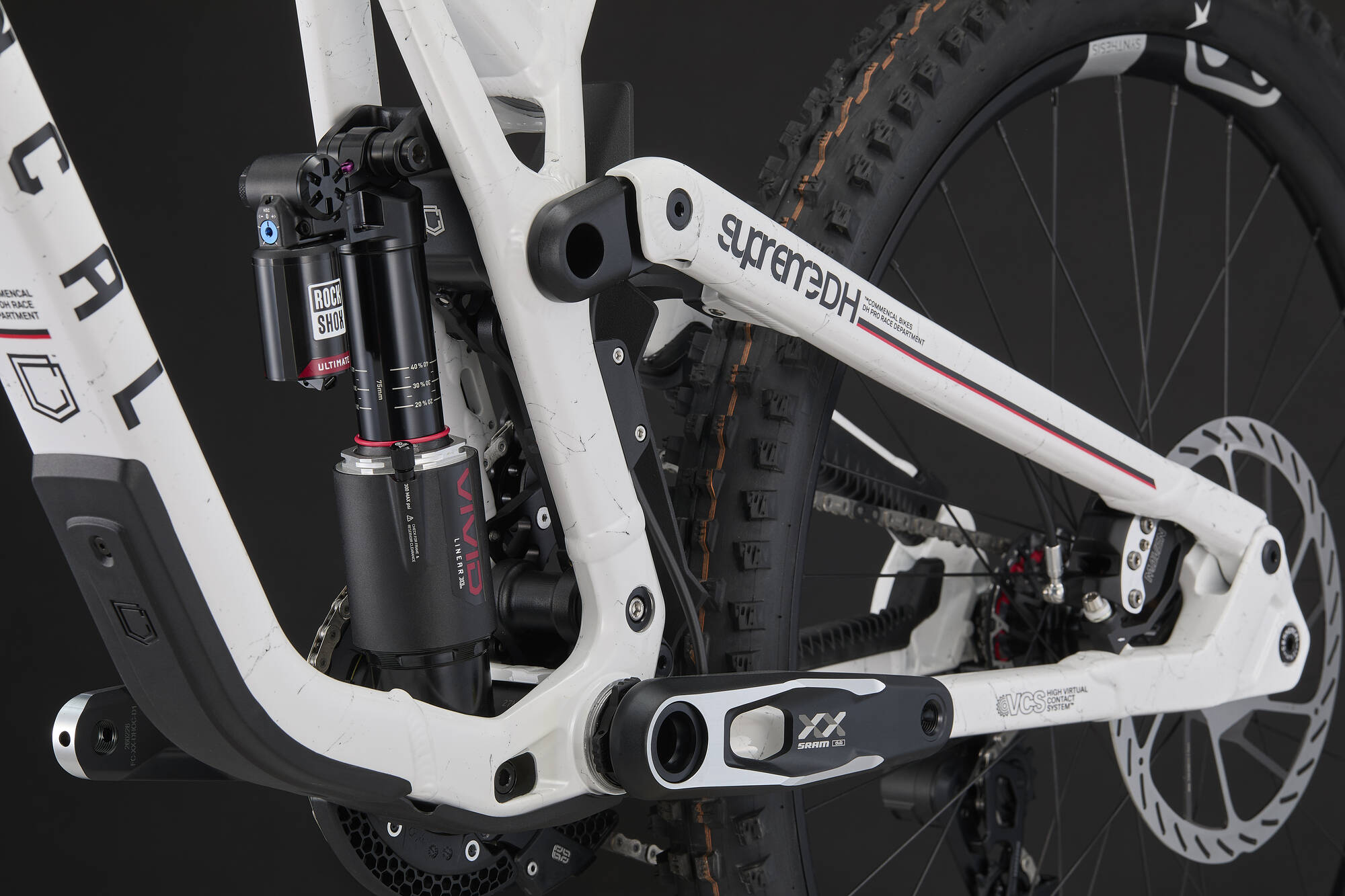 COMMENCAL SUPREME DH V5.2 TEAM REPLICA ADDICTION WHITE 2027 image large number 7