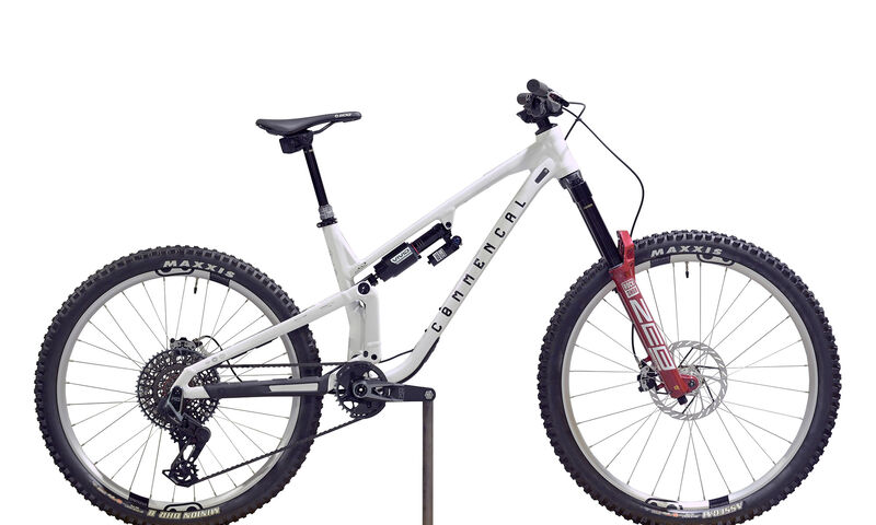 COMMENCAL META SX V5 ULTIMATE WHISTLER EDITION GLITTERY WHITE - M (24136602)