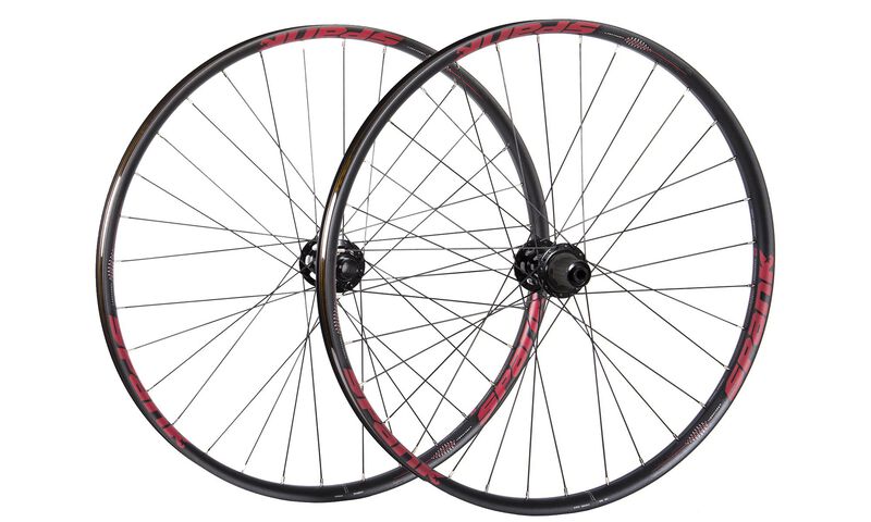 SPANK SPIKE  350 VIBROCORE WHEELSET 29" RED