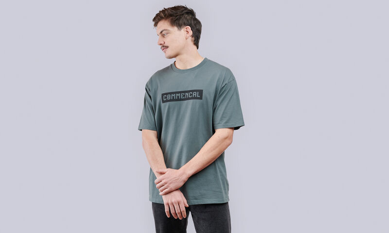 T-SHIRT COMMENCAL REGULAR FIT CORPORATE DARK GREY