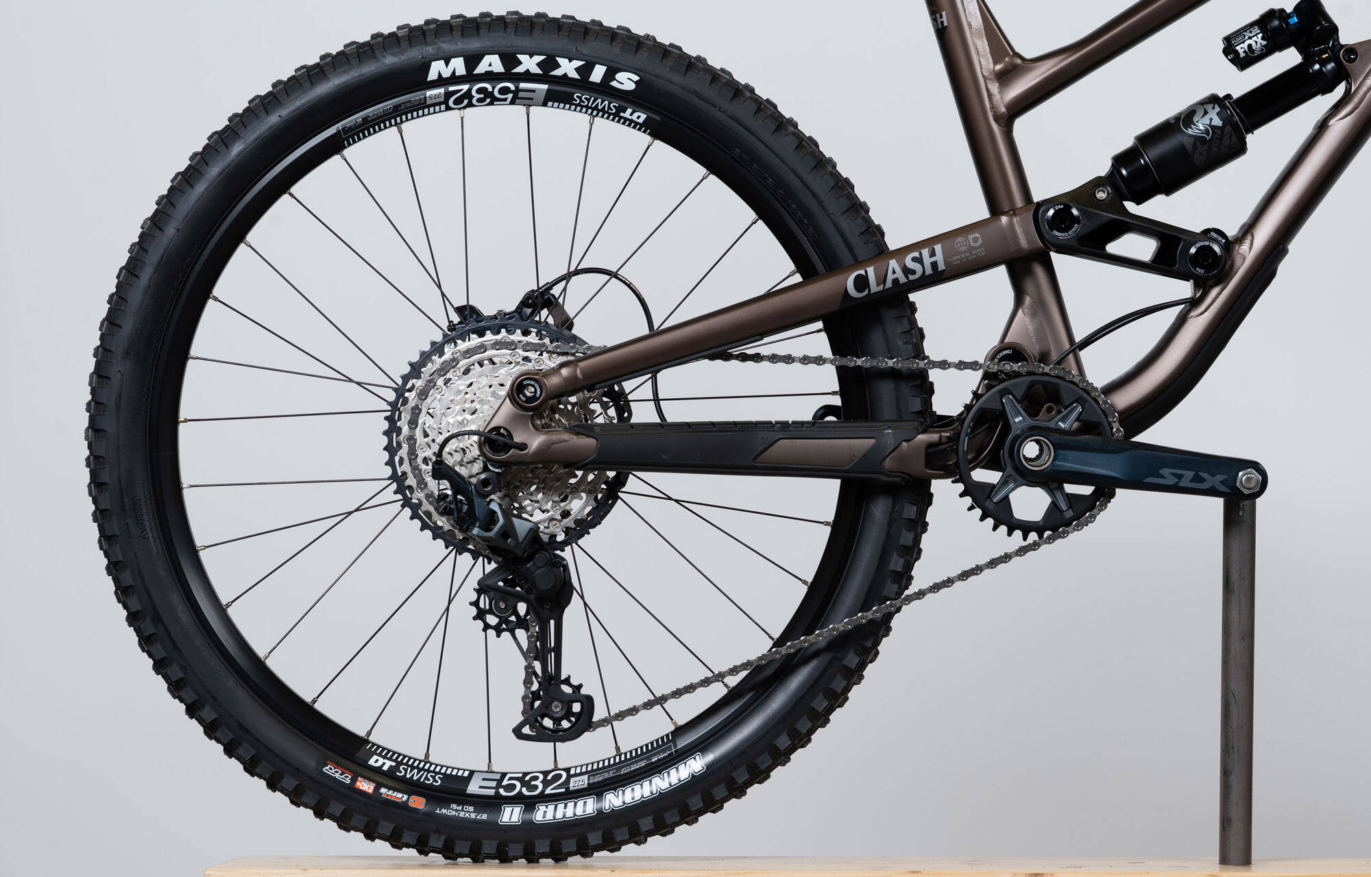 COMMENCAL CLASH ESSENTIAL FROZEN BROWN - L (22134503) image large number 0