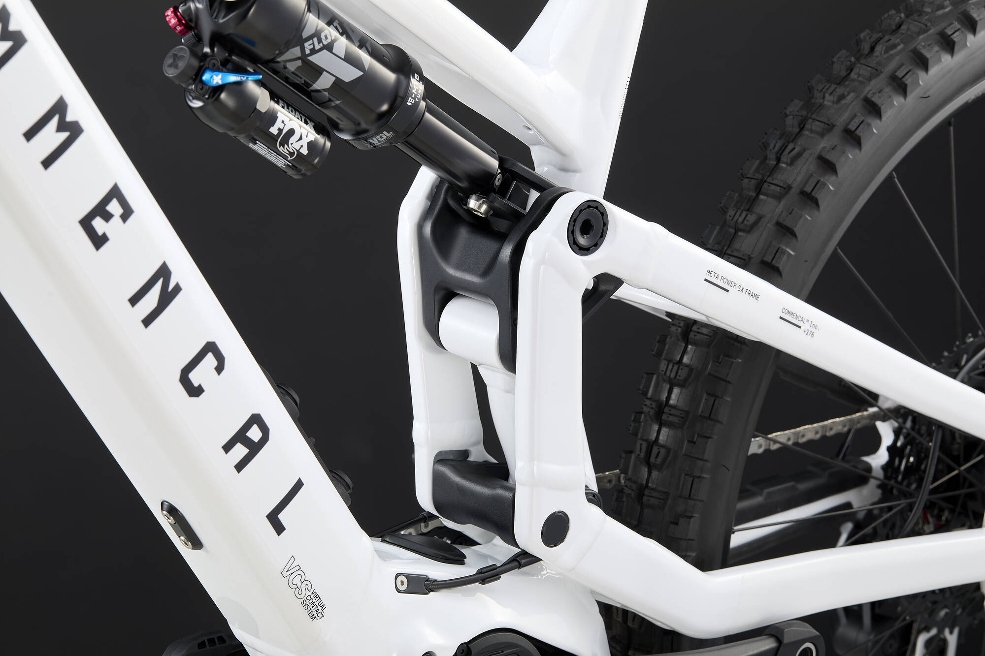 COMMENCAL META POWER SX AVINOX ESSENTIAL PURE WHITE 2027 image large number 7
