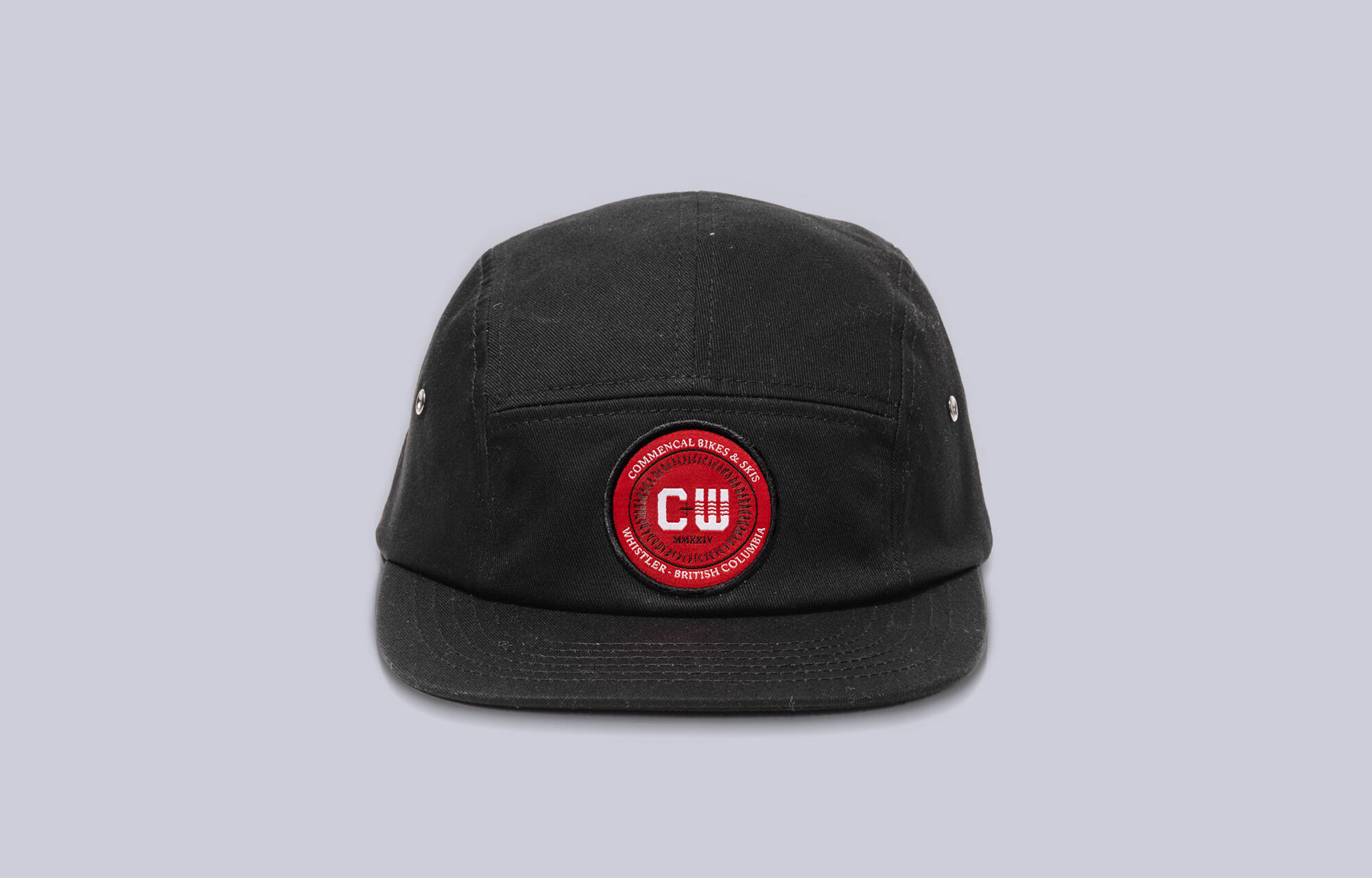 COMMENCAL 5 PANEL CAP WHISTLER BLACK image large number 2
