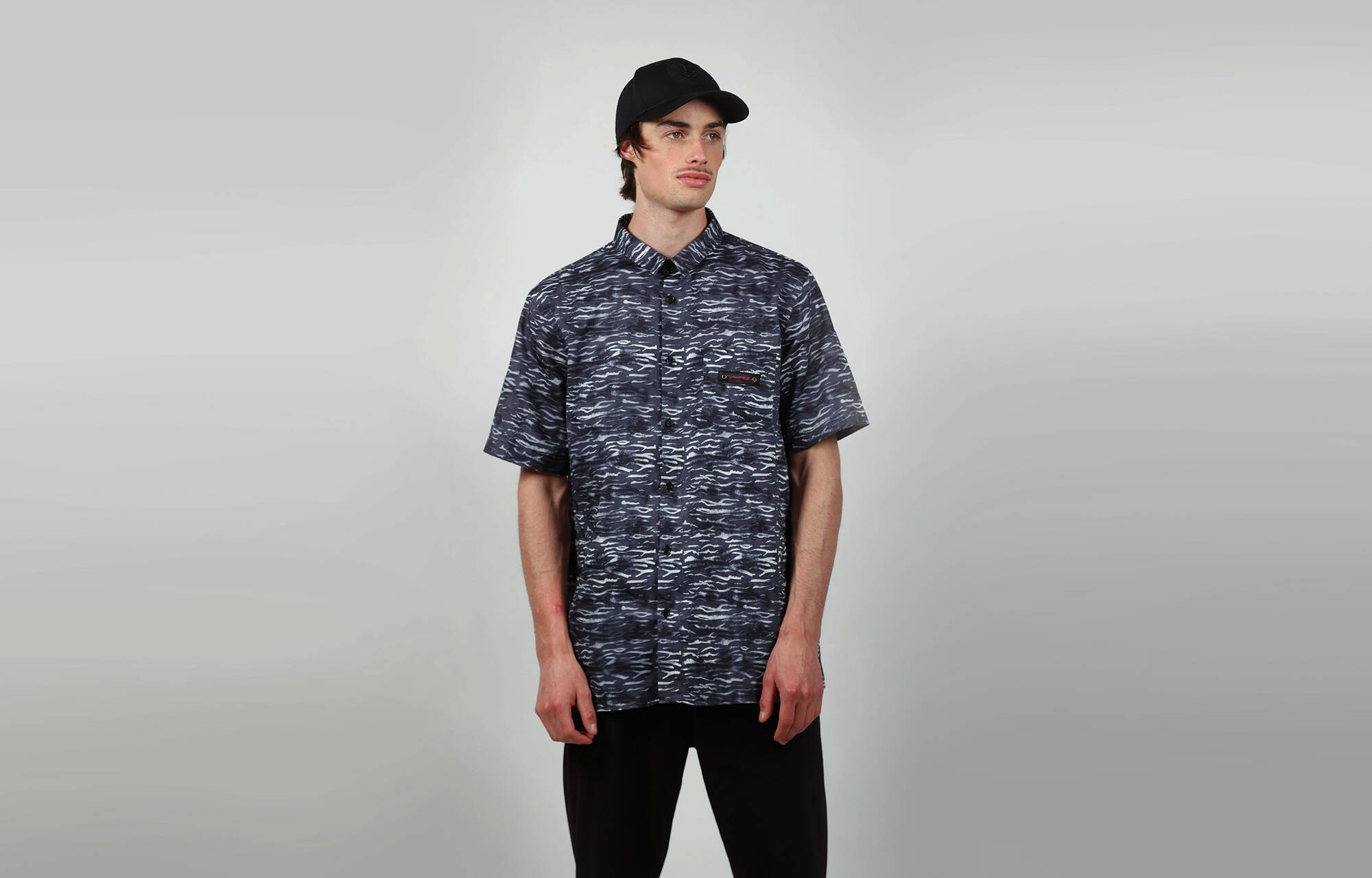 CHEMISE COMMENCAL MANCHES COURTES LEGERE ZEBRA image cover number 0