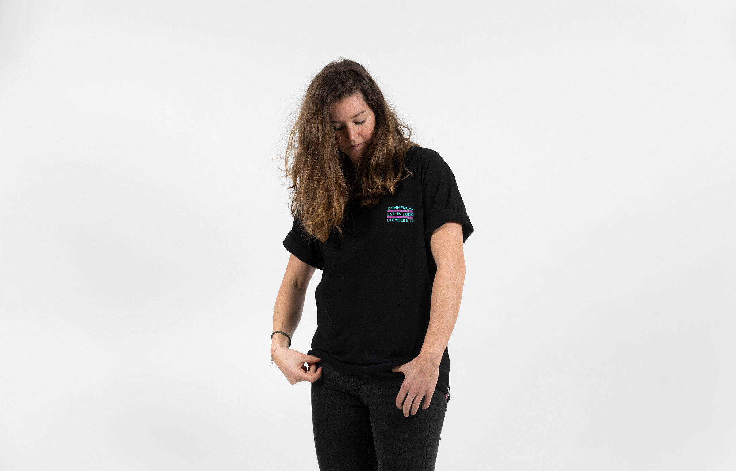 CAMISETA COMMENCAL LOOSE FIT NEON BLACK image large number 1