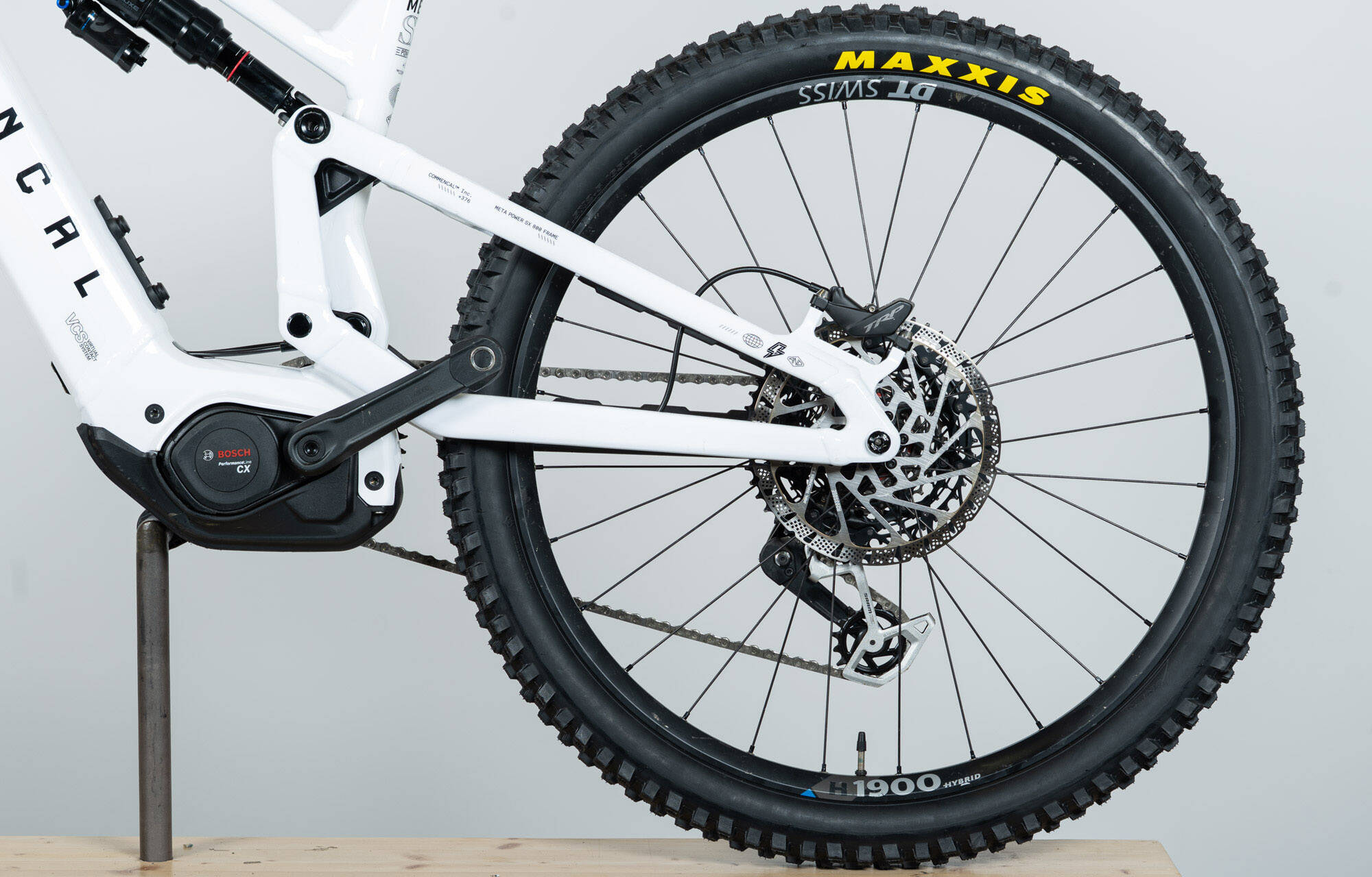 COMMENCAL META POWER SX 800 ROCKSHOX PURE WHITE - L (25180103) 773 km image large number 5