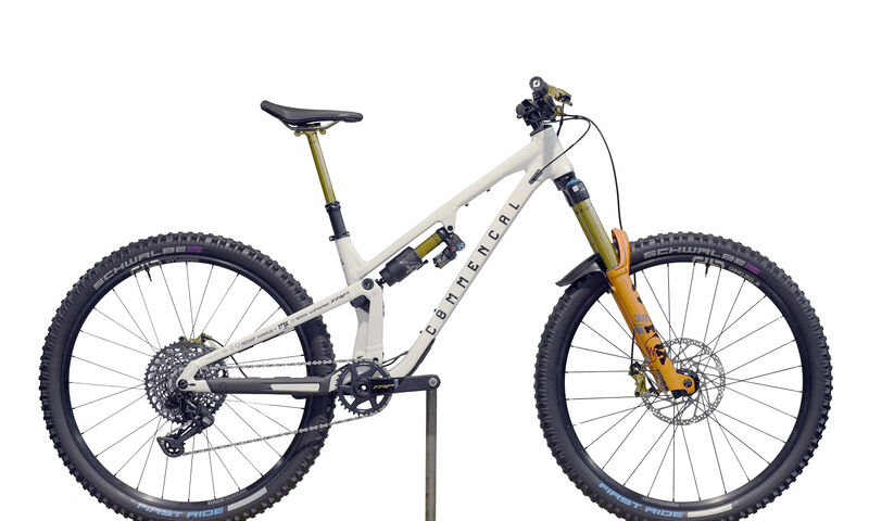 COMMENCAL META V5 CLEAR SILVER [COMMENCAL TEAM] ALC - S (24100019)