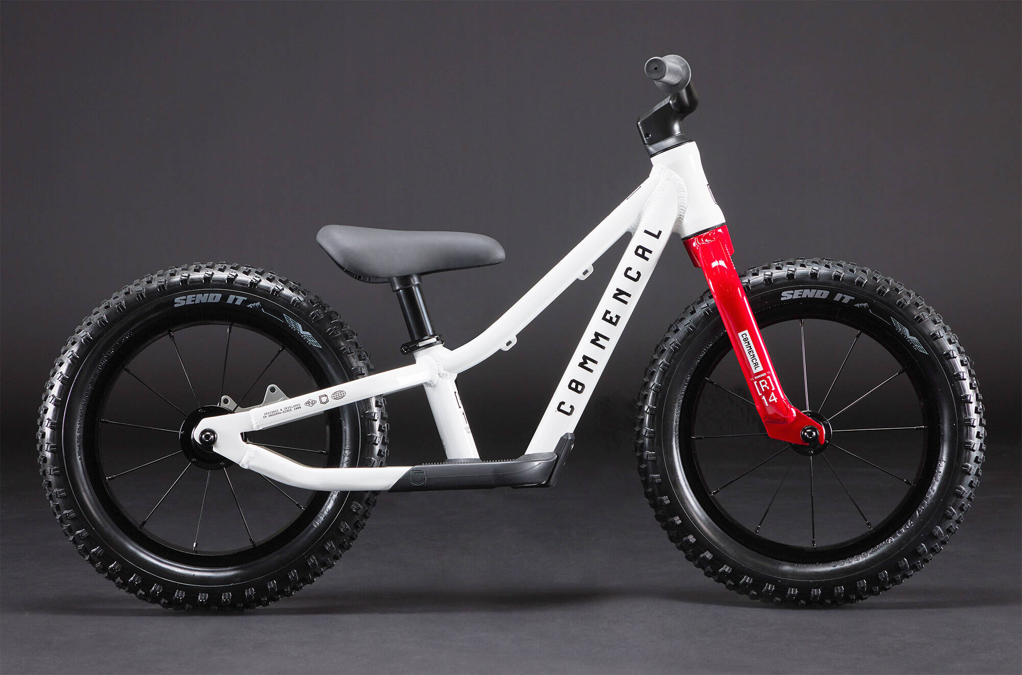 COMMENCAL RAMONES 14 PUSH BIKE WHITE 2026 image large number 0