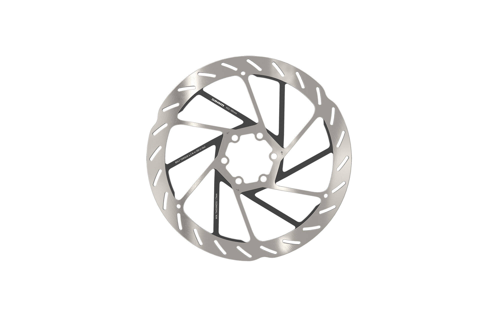SRAM HS2 BREMSSCHEIBE 180MM image cover number 0