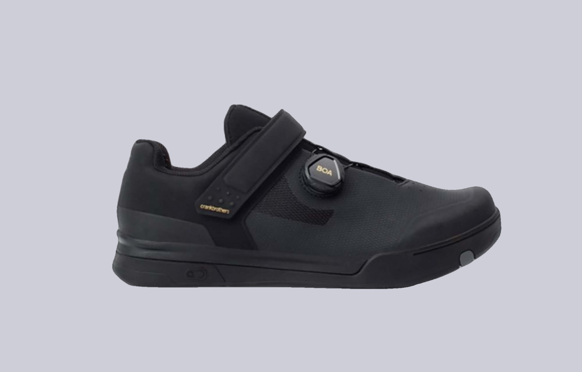 CHAUSSURES CRANKBROTHERS MALLET BOA BLACK / GOLD image large number 0