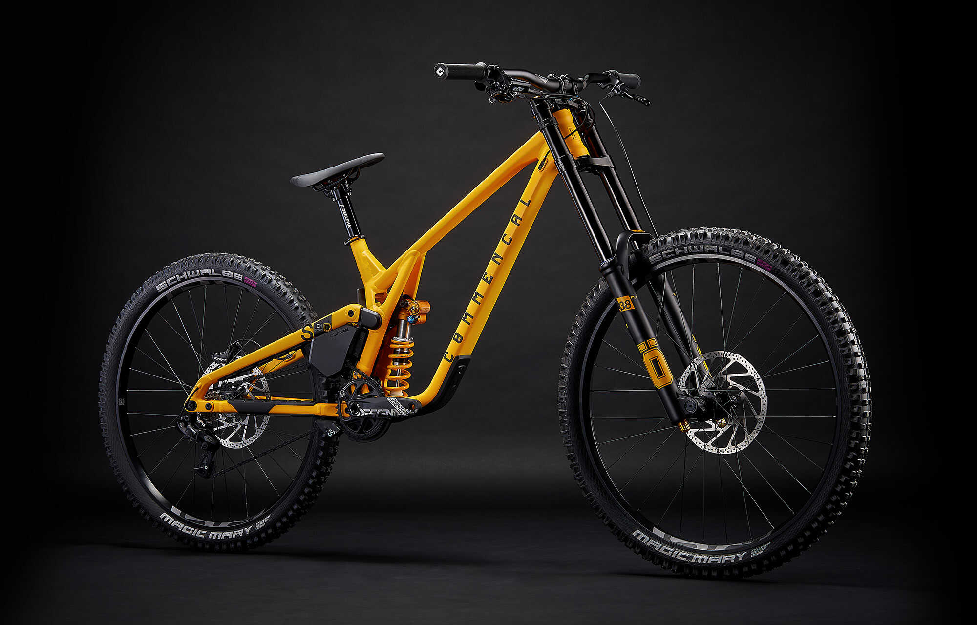 COMMENCAL SUPREME DH V5 OHLINS EDITION YELLOW image large number 1