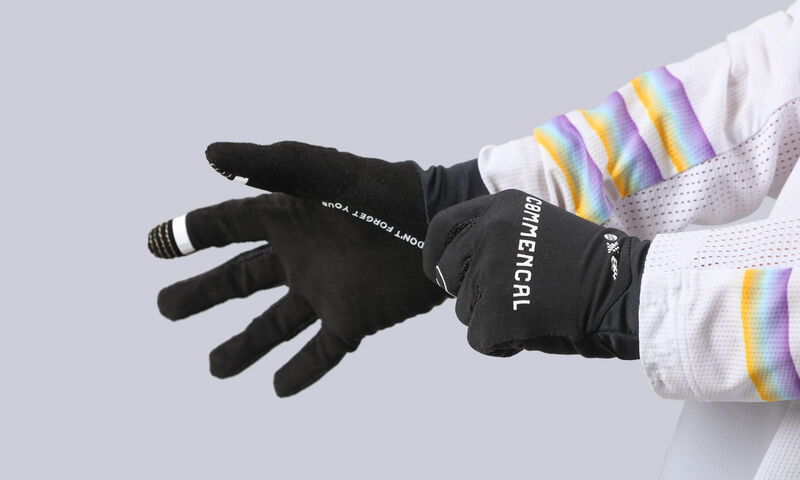 COMMENCAL KIDS LIGHTECH GLOVES CORPORATE BLACK