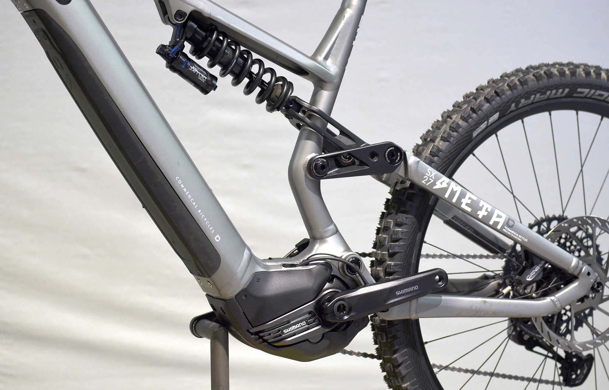 COMMENCAL META POWER SX SHIMANO RACE MATTE GRAPHITE - L (21180503) 2205 km image large number 5