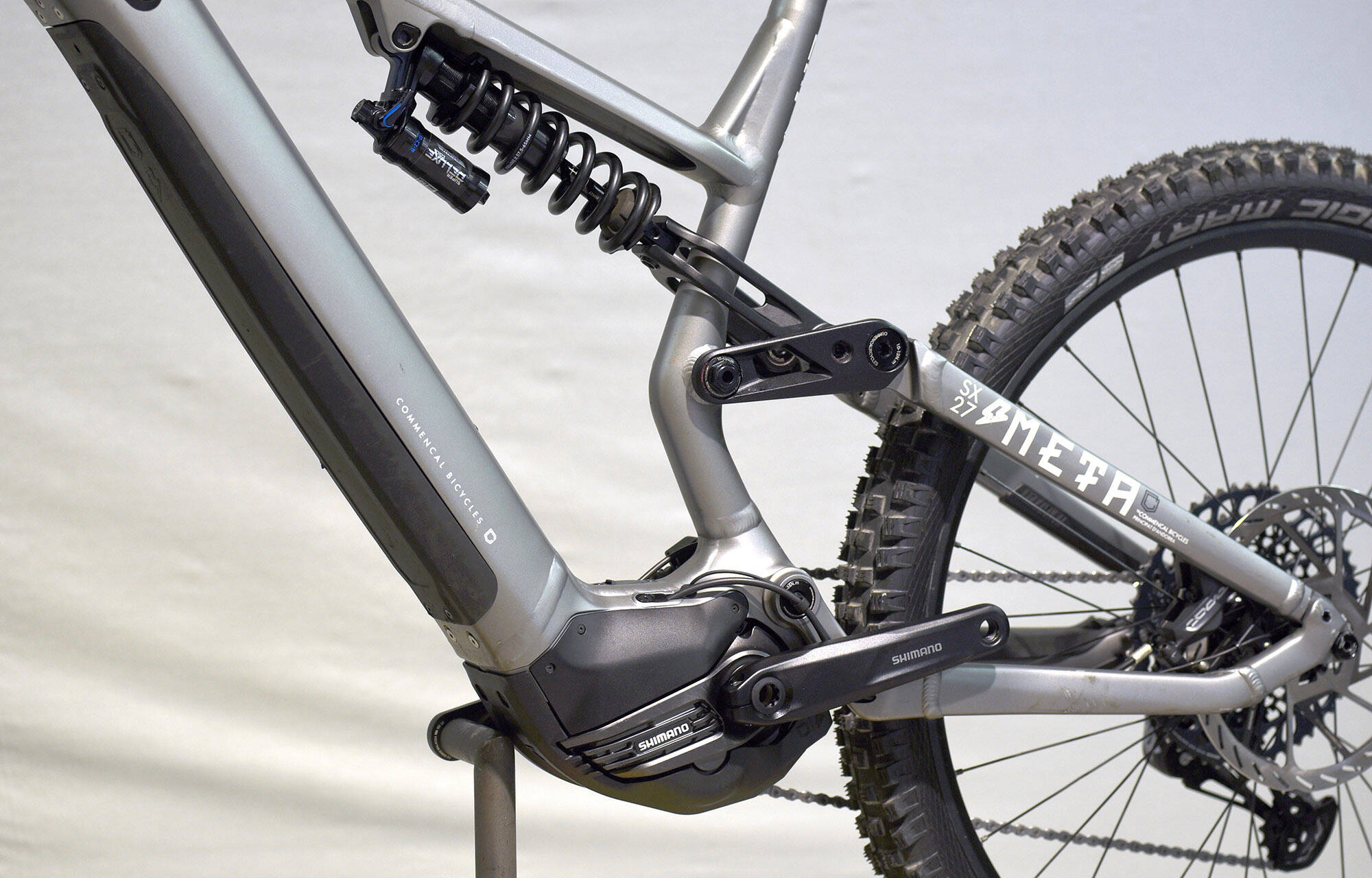 COMMENCAL META POWER SX SHIMANO RACE MATTE GRAPHITE - L (21180503) 2205 km image large number 5